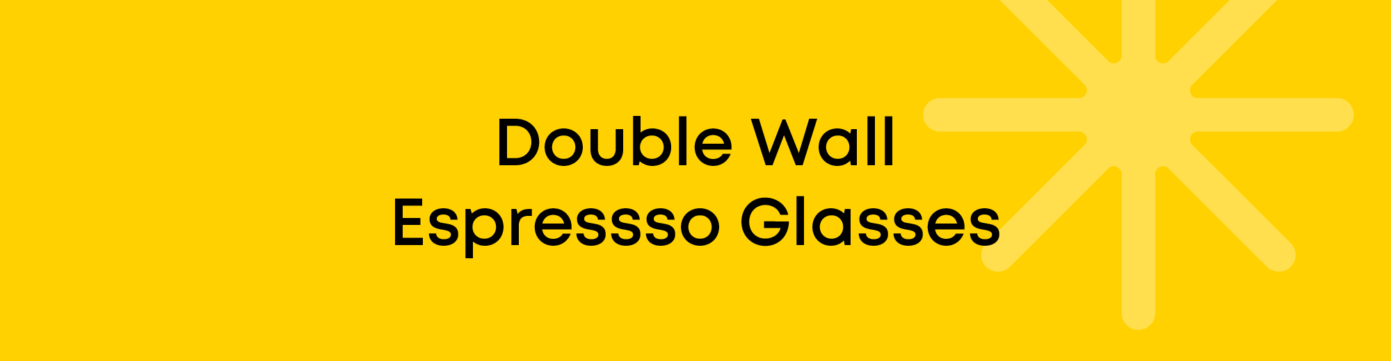 Double Wall Espresso Glasses