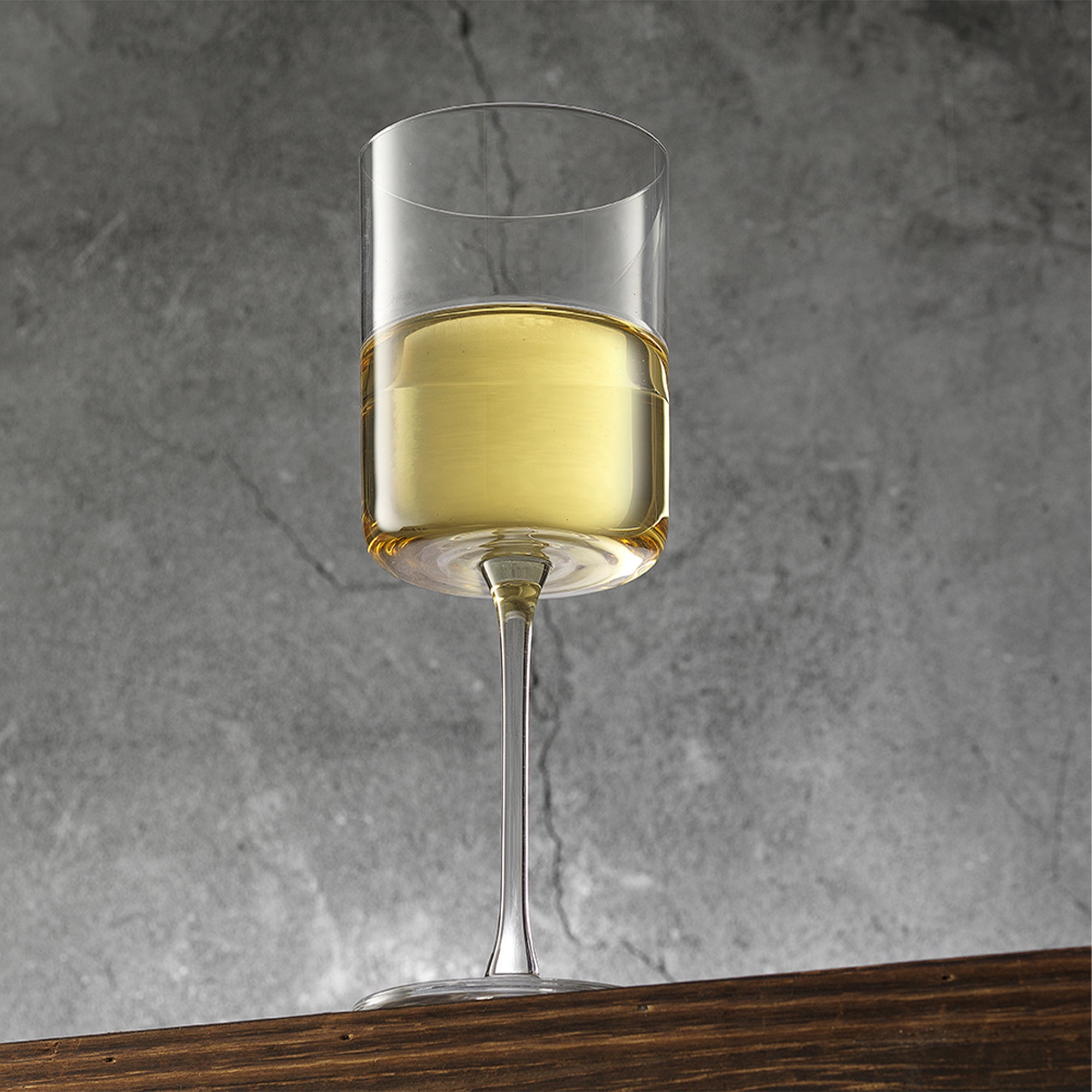 Claire White Wine Glasses