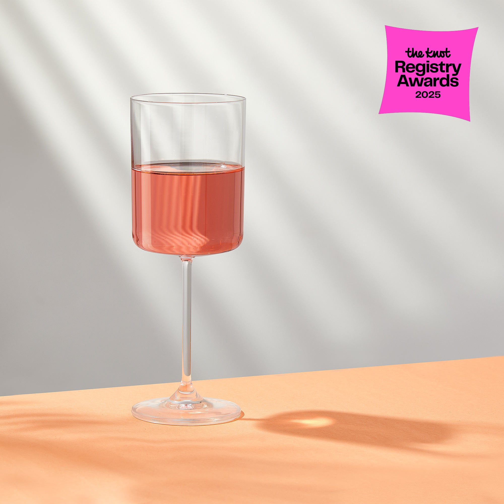 Claire White Wine Glasses