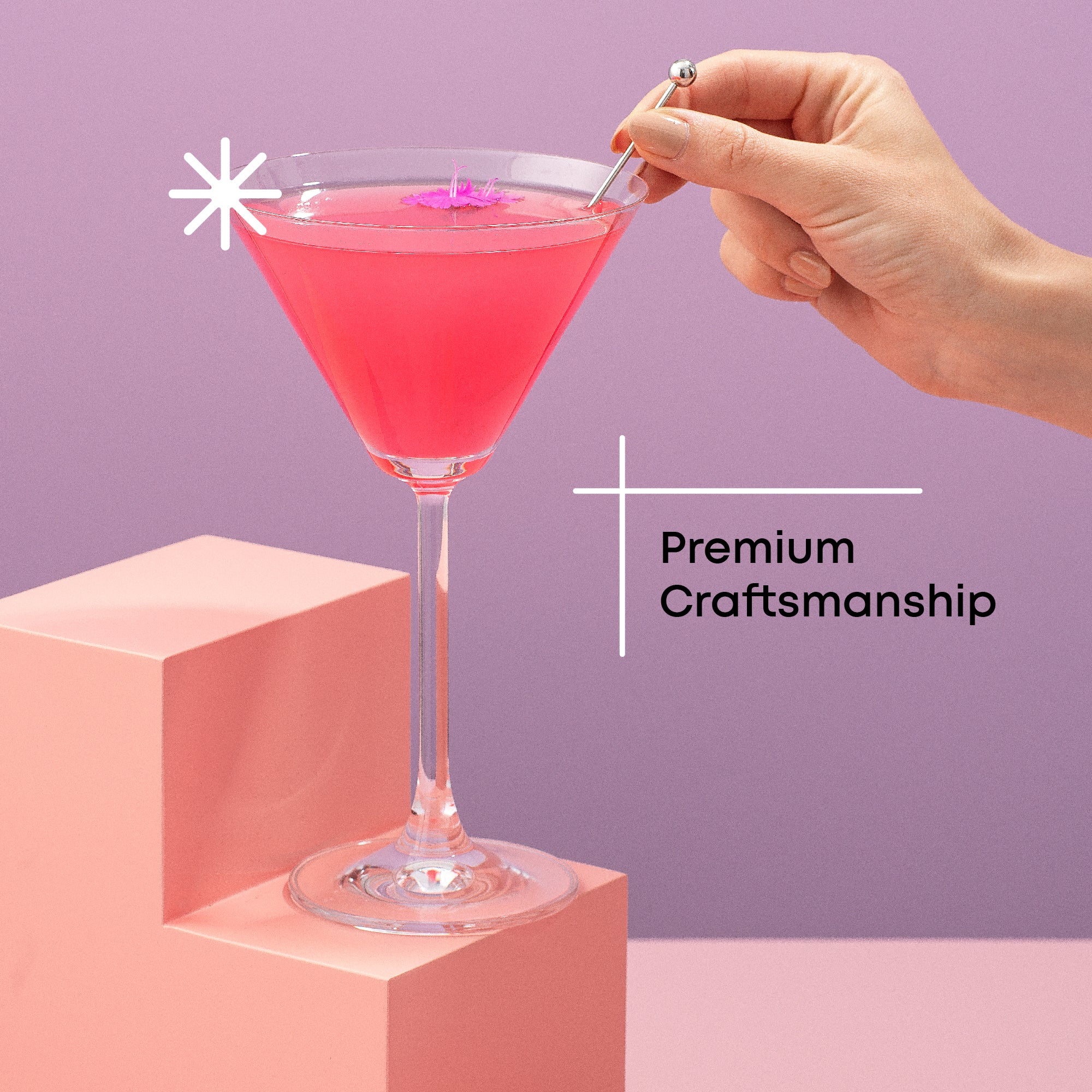 Olivia Premium Martini Glasses