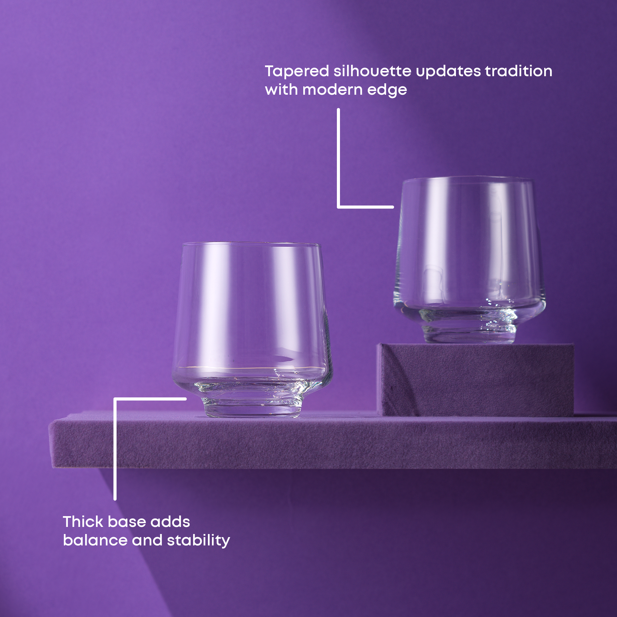 Sidney Double Old Fashioned Glasses