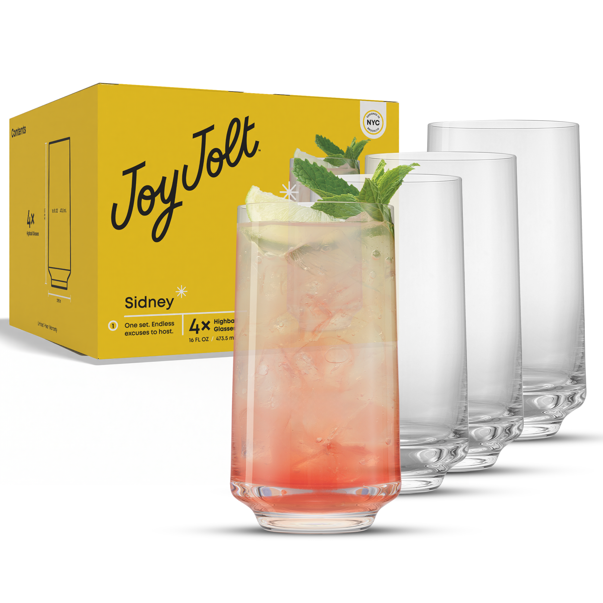 Sidney Highball Glasses