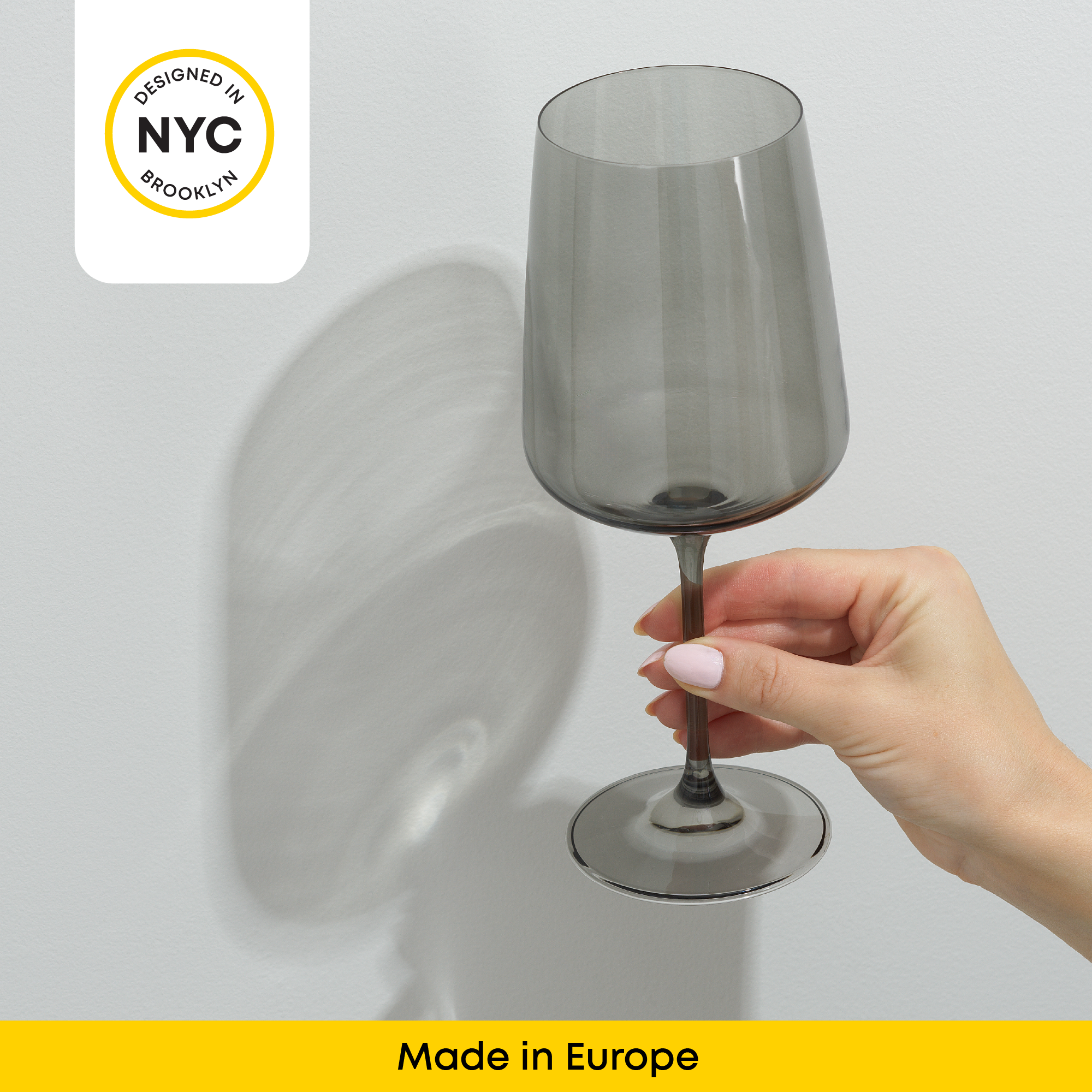 Sidney White Wine Glasses