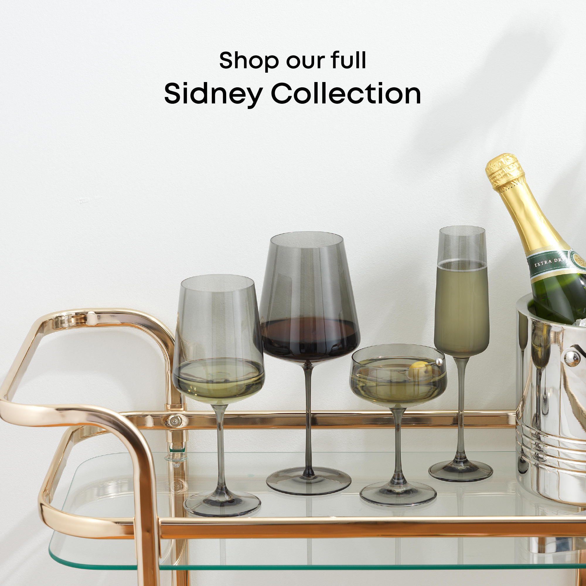 Sidney Champagne Flutes