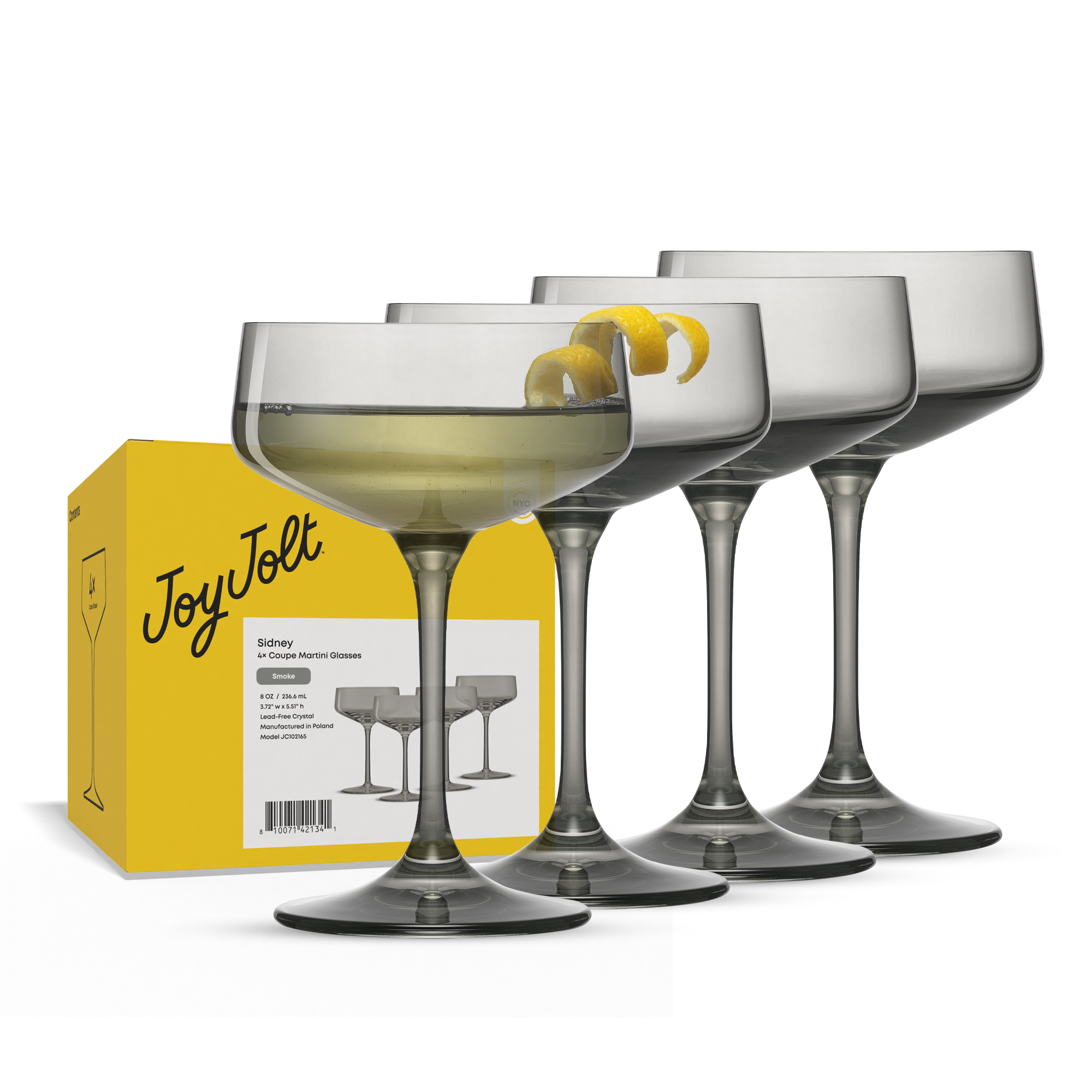 Sidney Coupe Glasses