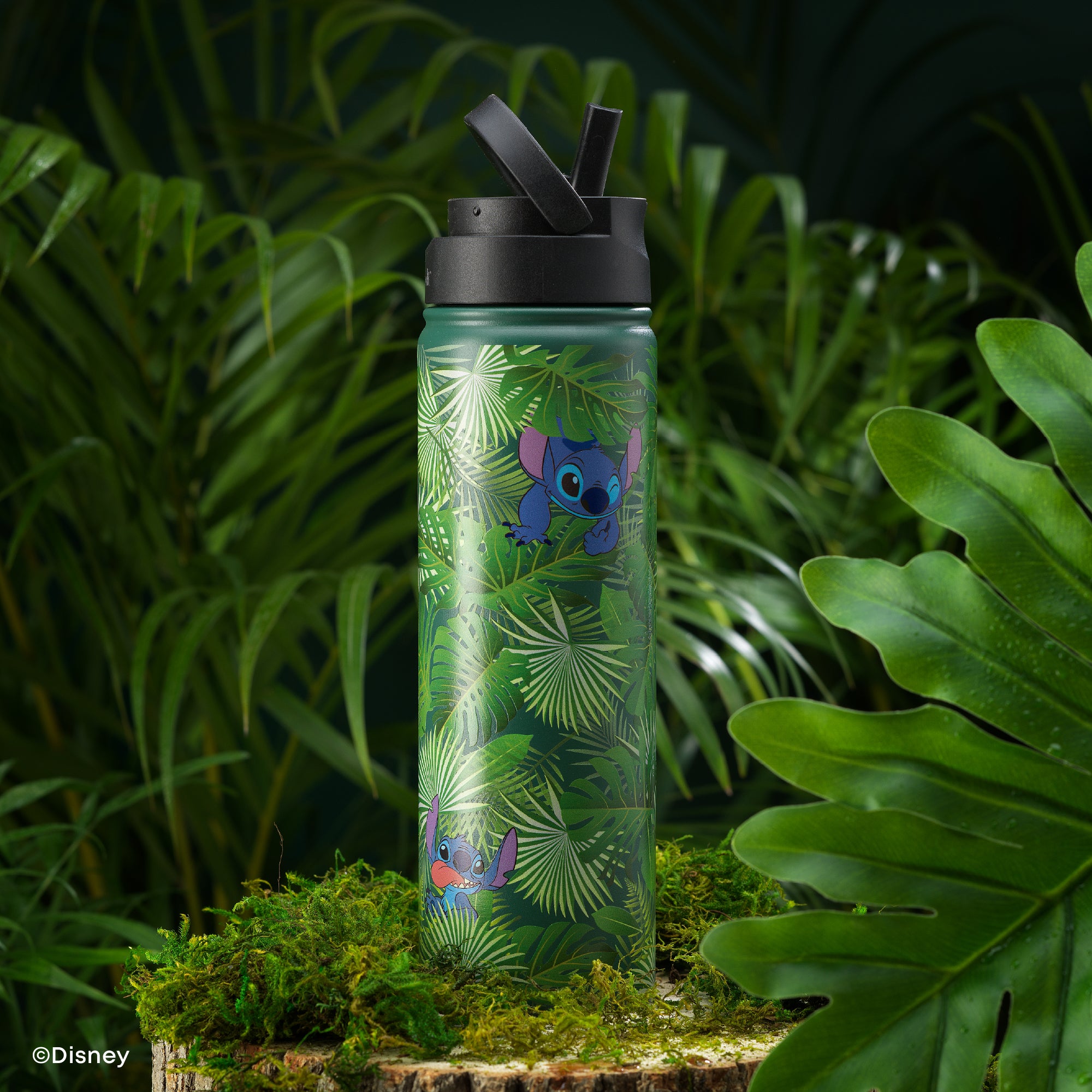 Disney Stitch-a-Boo Stainless Steel Water Bottle