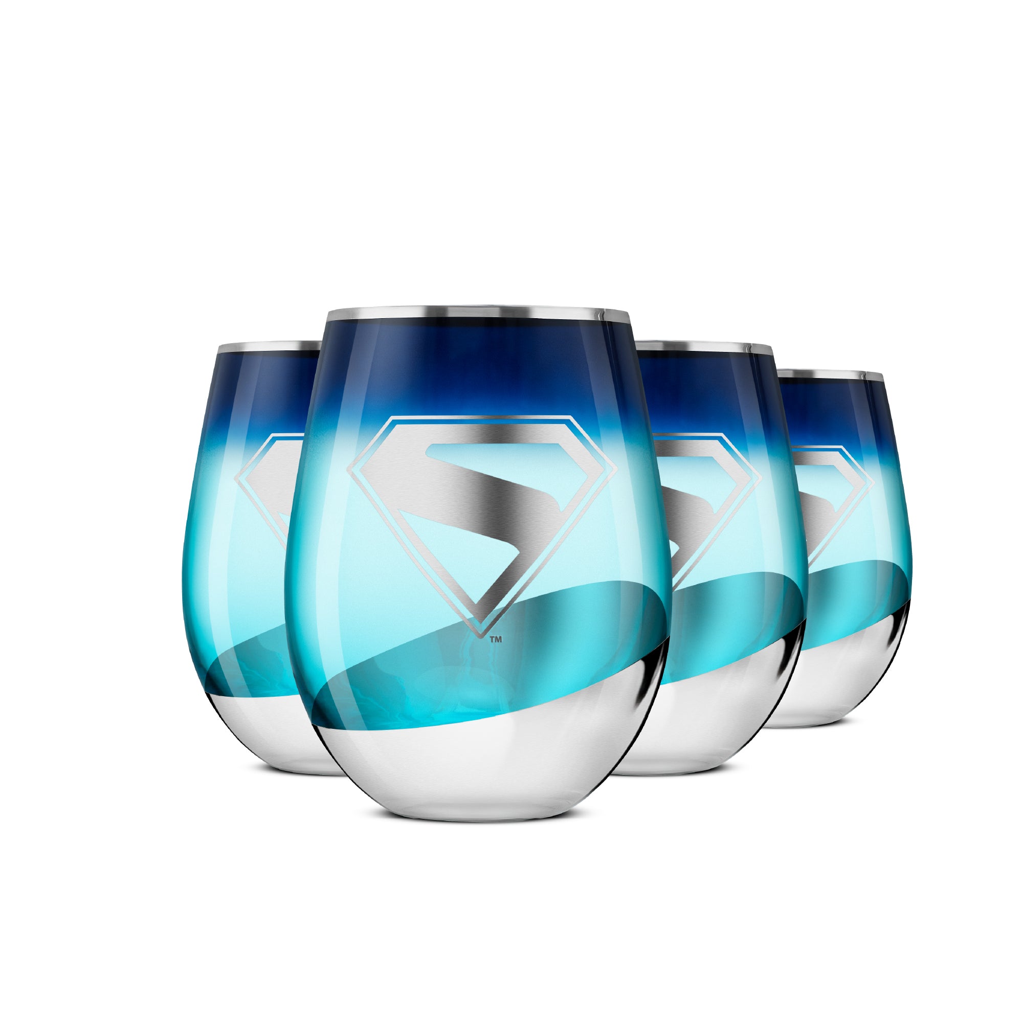 Superman Special Edition A Symbol of Hope Stemless Glasses