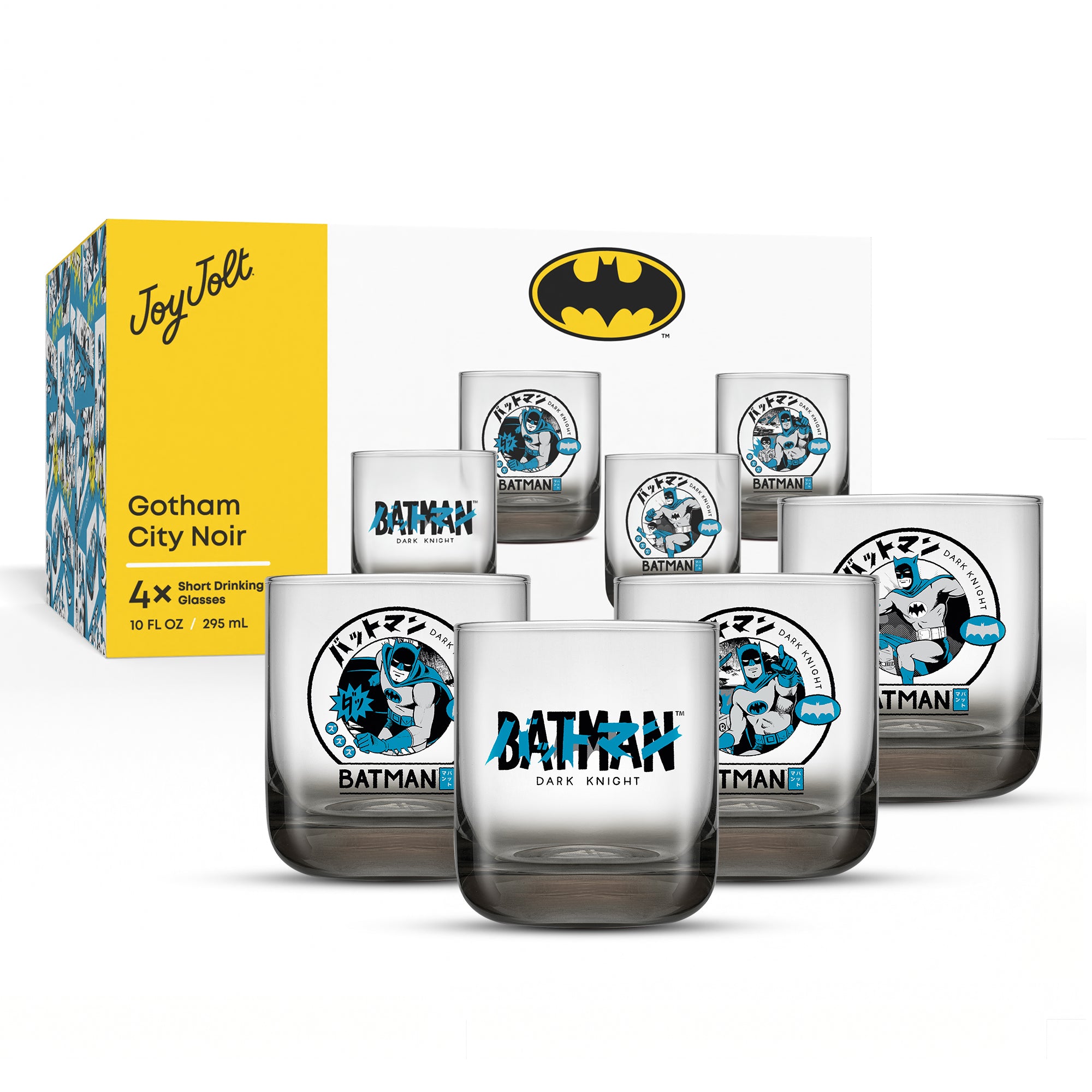 Batman Gotham City Noir Short Glasses