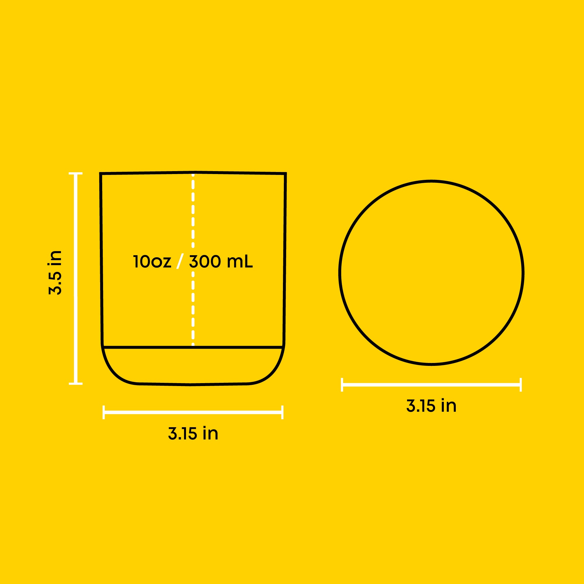 Batman Gotham City Noir Short Glasses