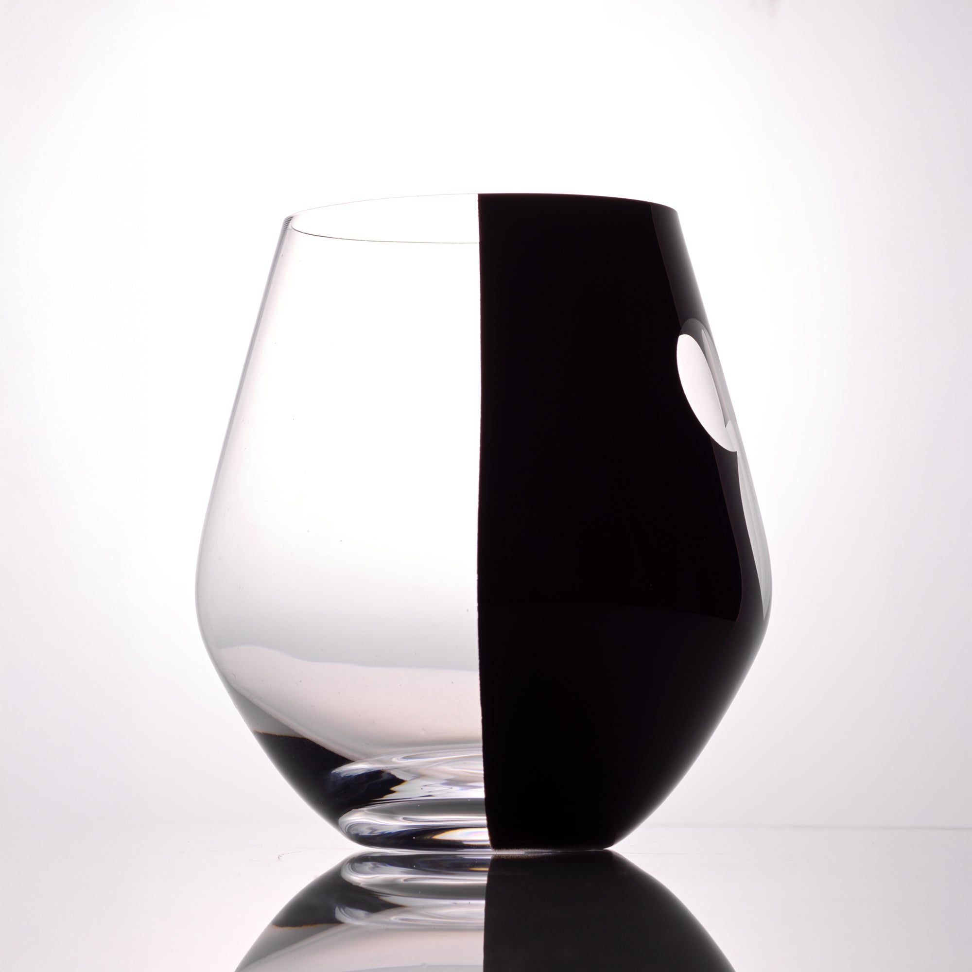 Disney Luxury Mickey Mouse Crystal Stemless Glass Set