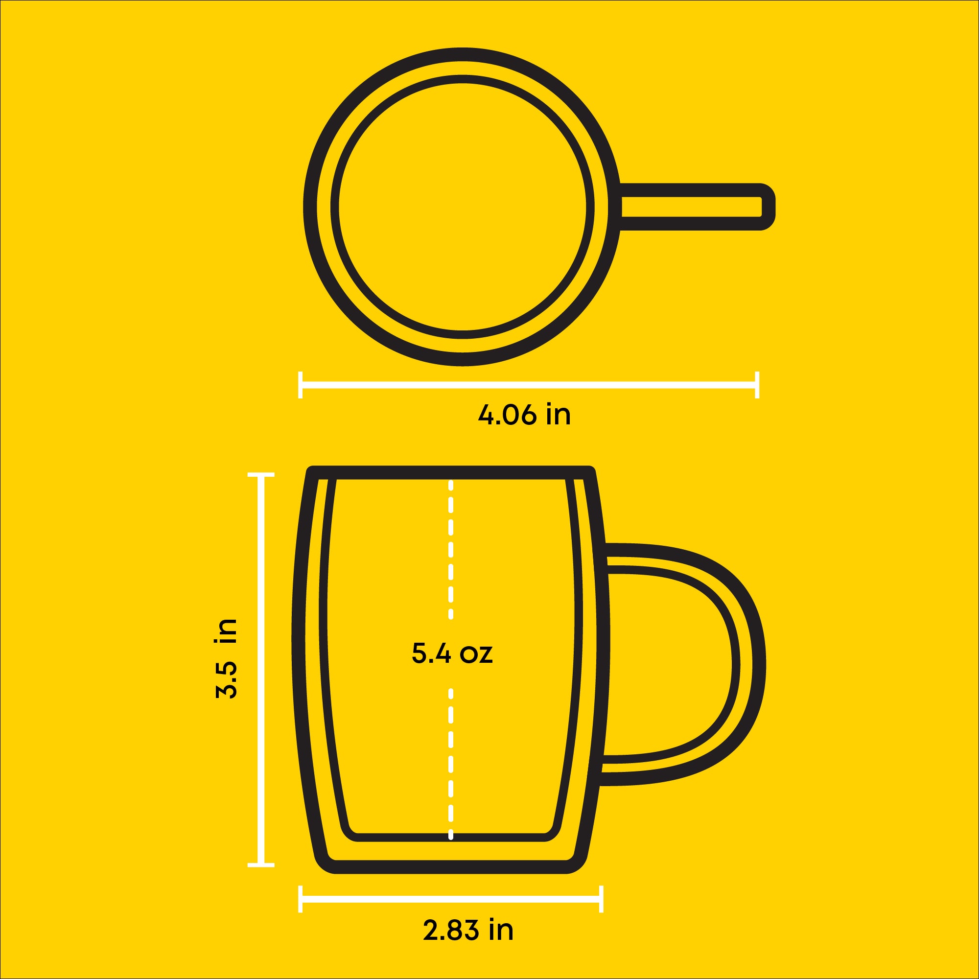 Disney Mickey and Pluto Aroma Glass Mugs