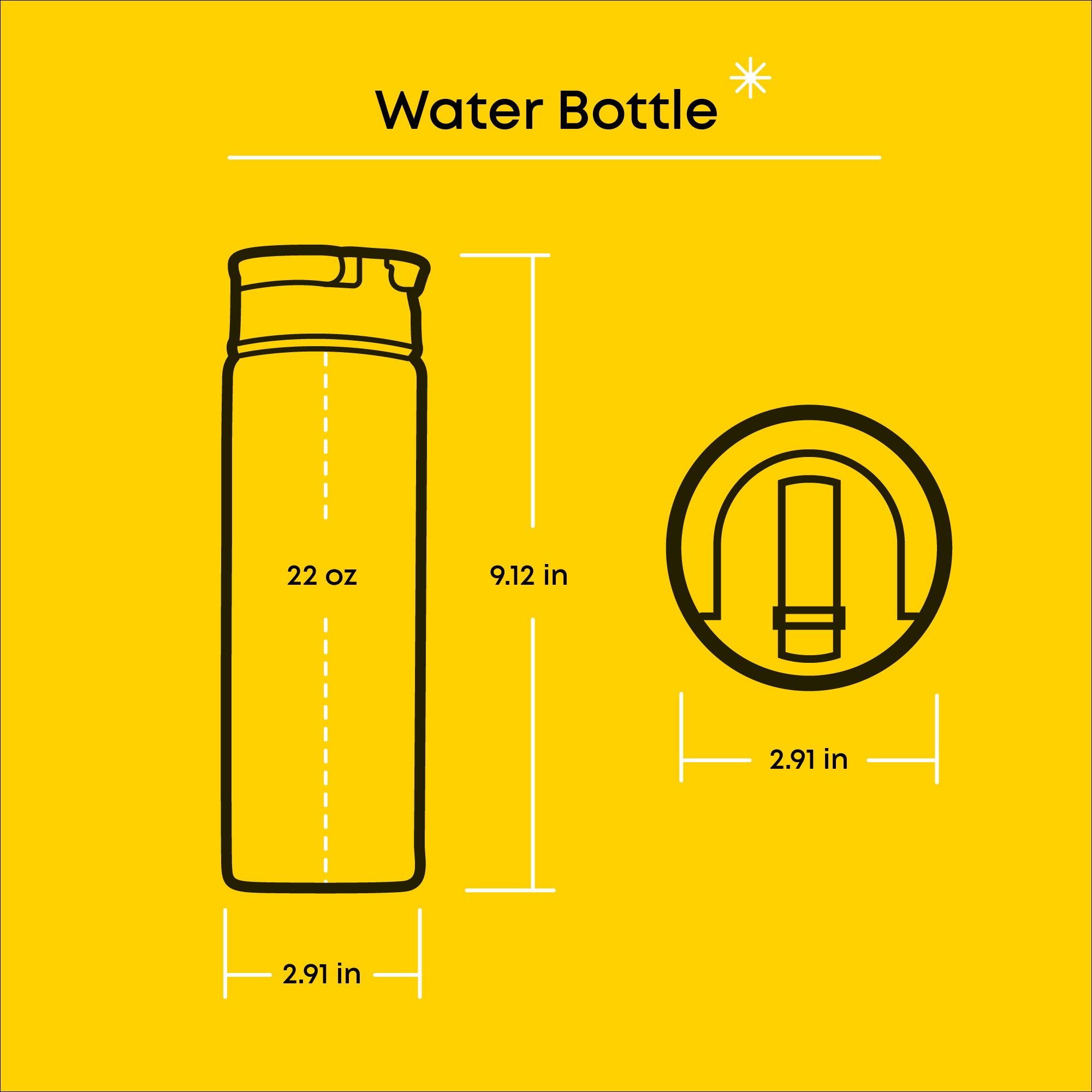 Disney Retro Vintage Mickey Mouse Stainless Steel Water Bottle