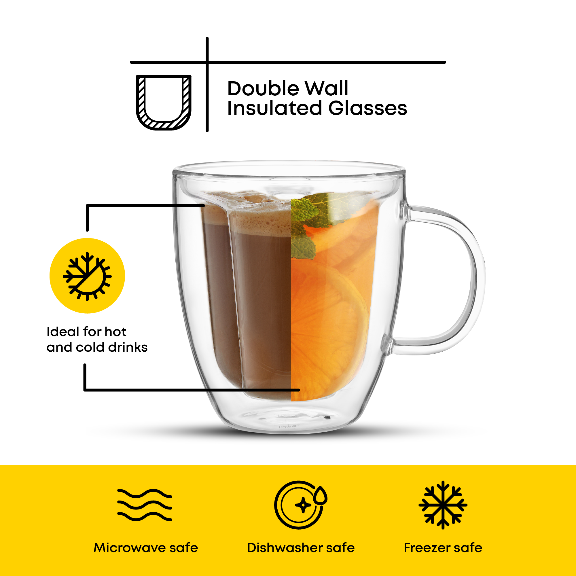 Disney Minnie Mouse 3D Double Wall Glasses