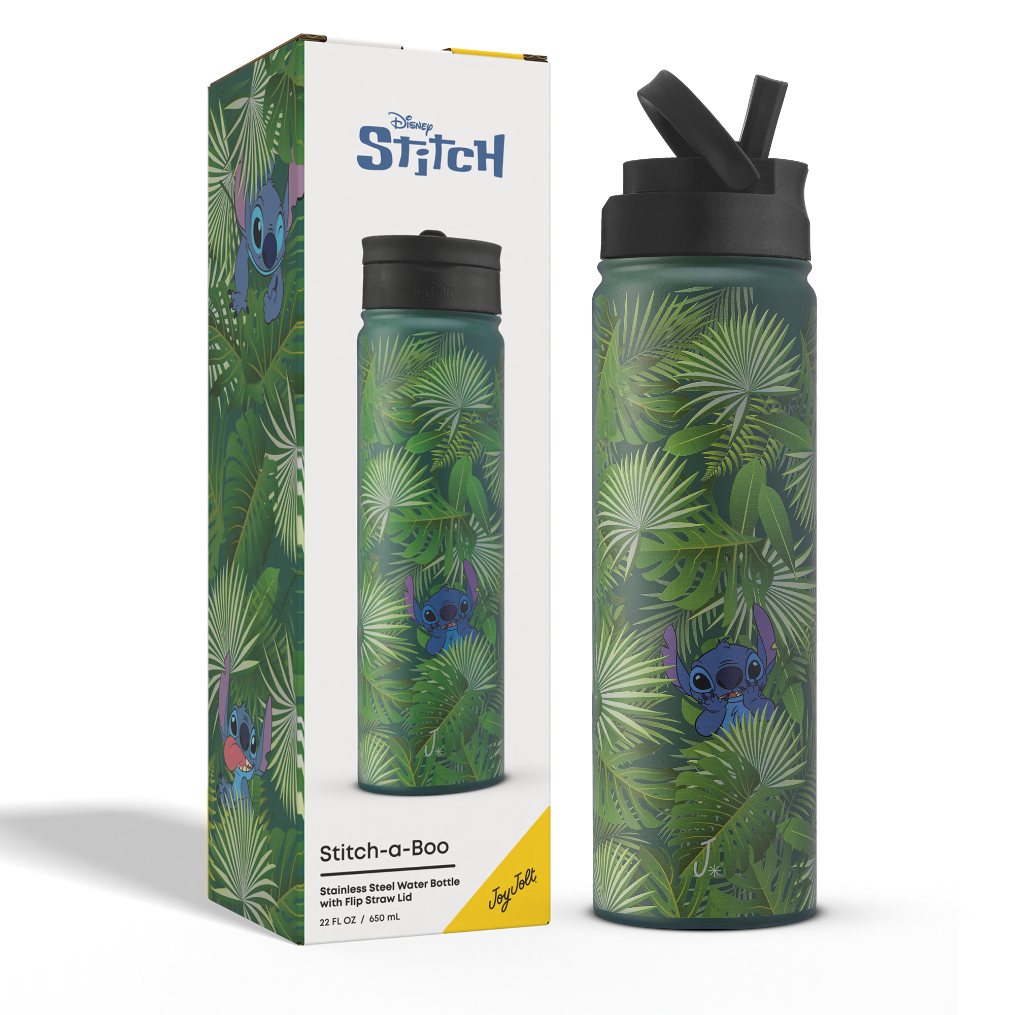 Disney Stitch-a-Boo Stainless Steel Water Bottle