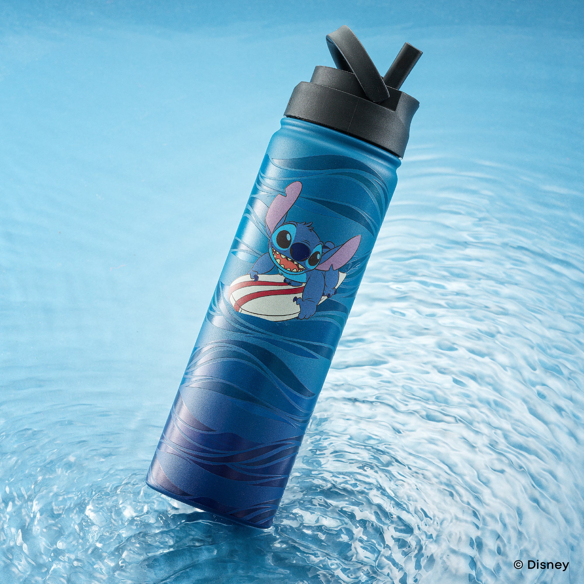 Disney Stitch Surf’s Up Stainless Steel Water Bottle