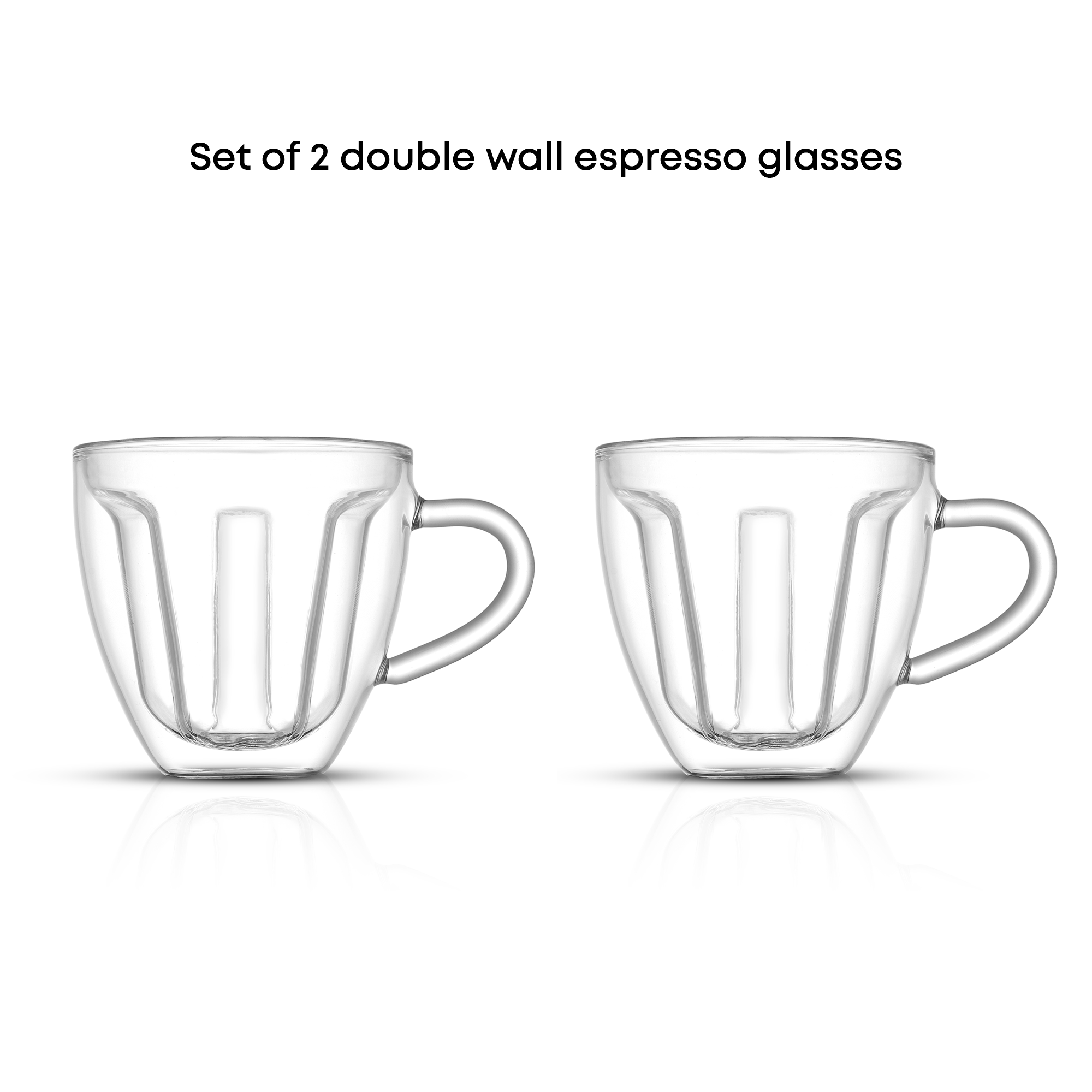 Disney Minnie Mouse 3D Double Wall Espresso Glasses