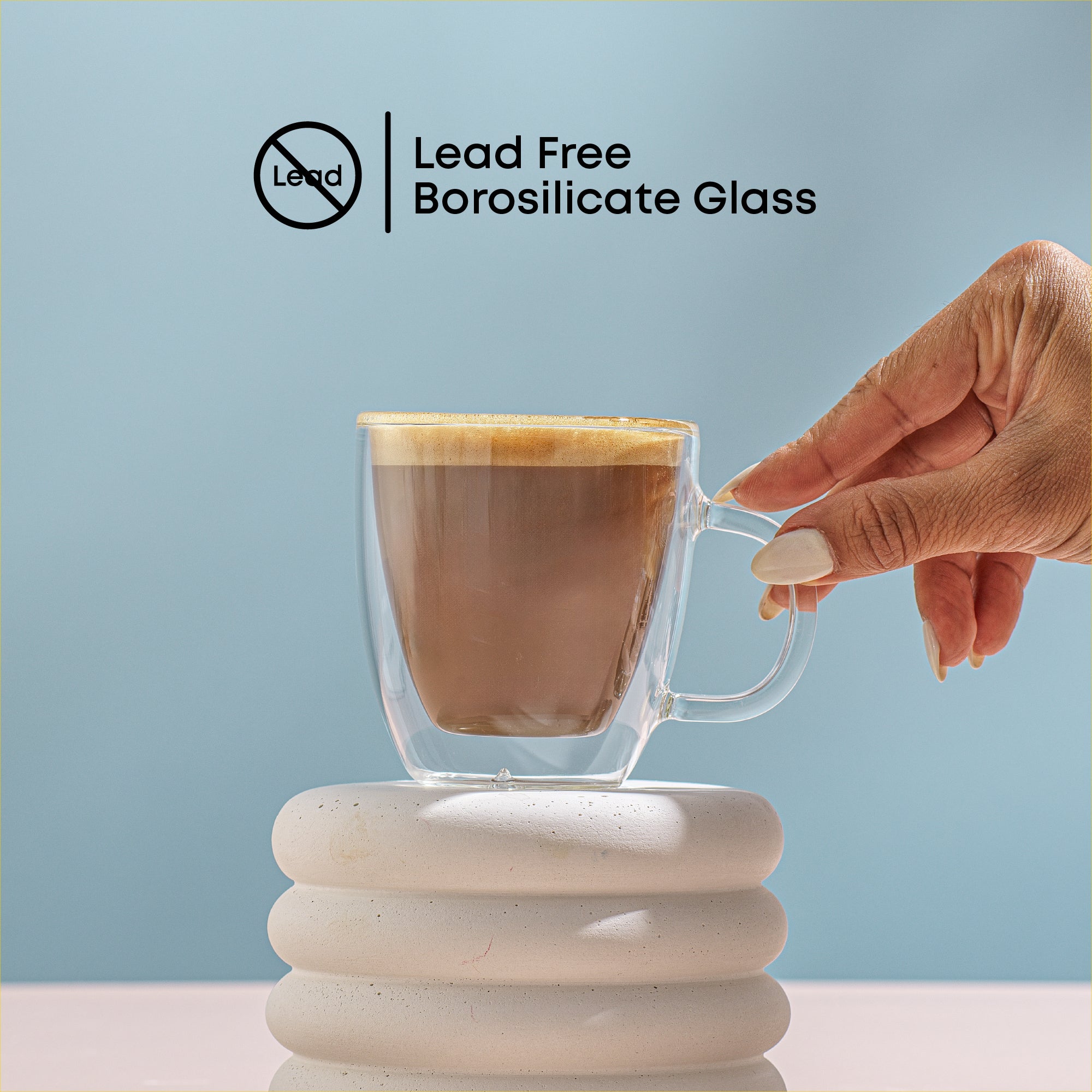 Savor Double Wall Espresso Glasses