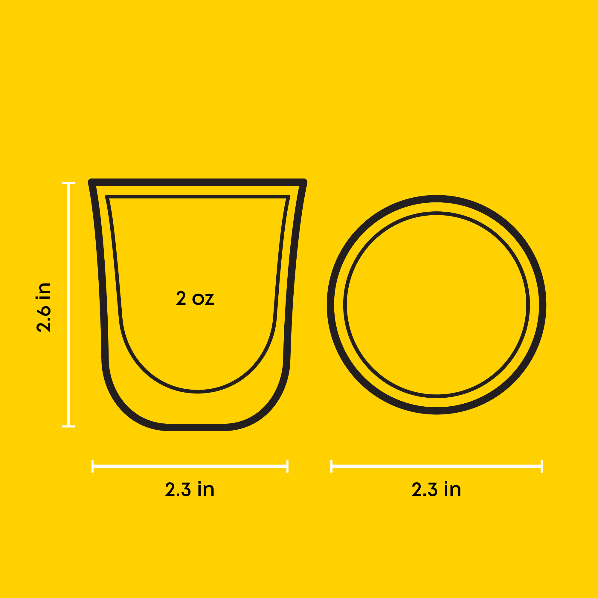 Javaah Double Wall Espresso Cups