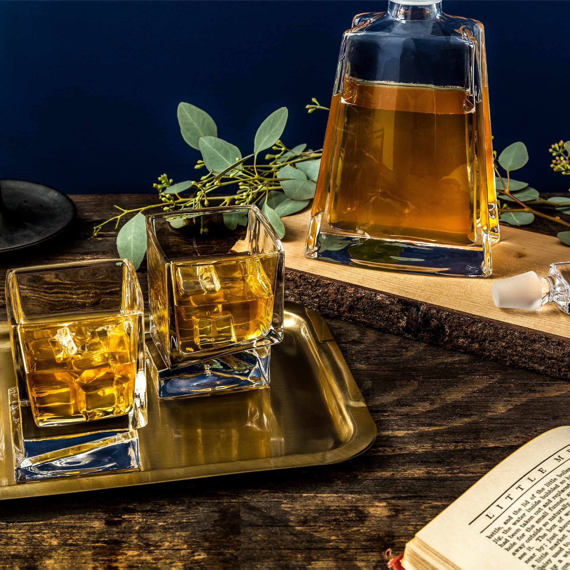 Carre Whiskey Glasses