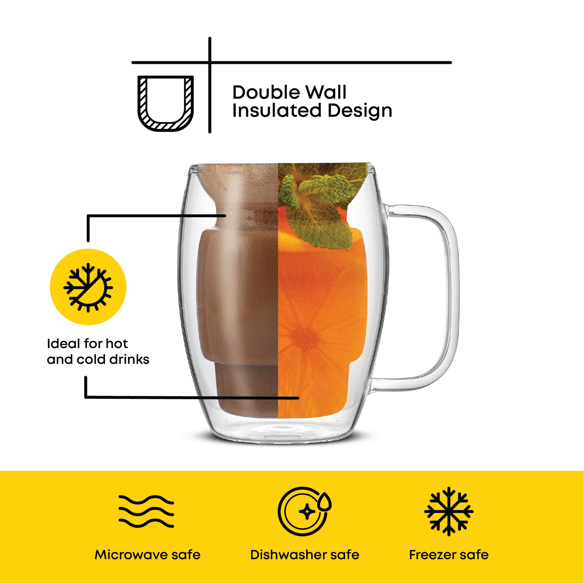 Cadus Double Wall Glasses