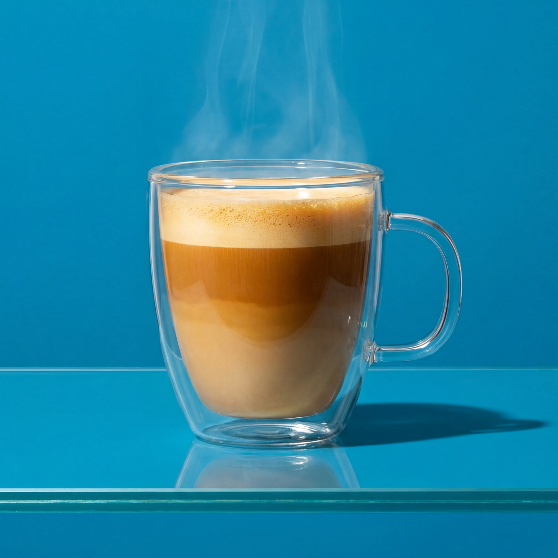 Savor Double Wall Glass Coffee Mugs