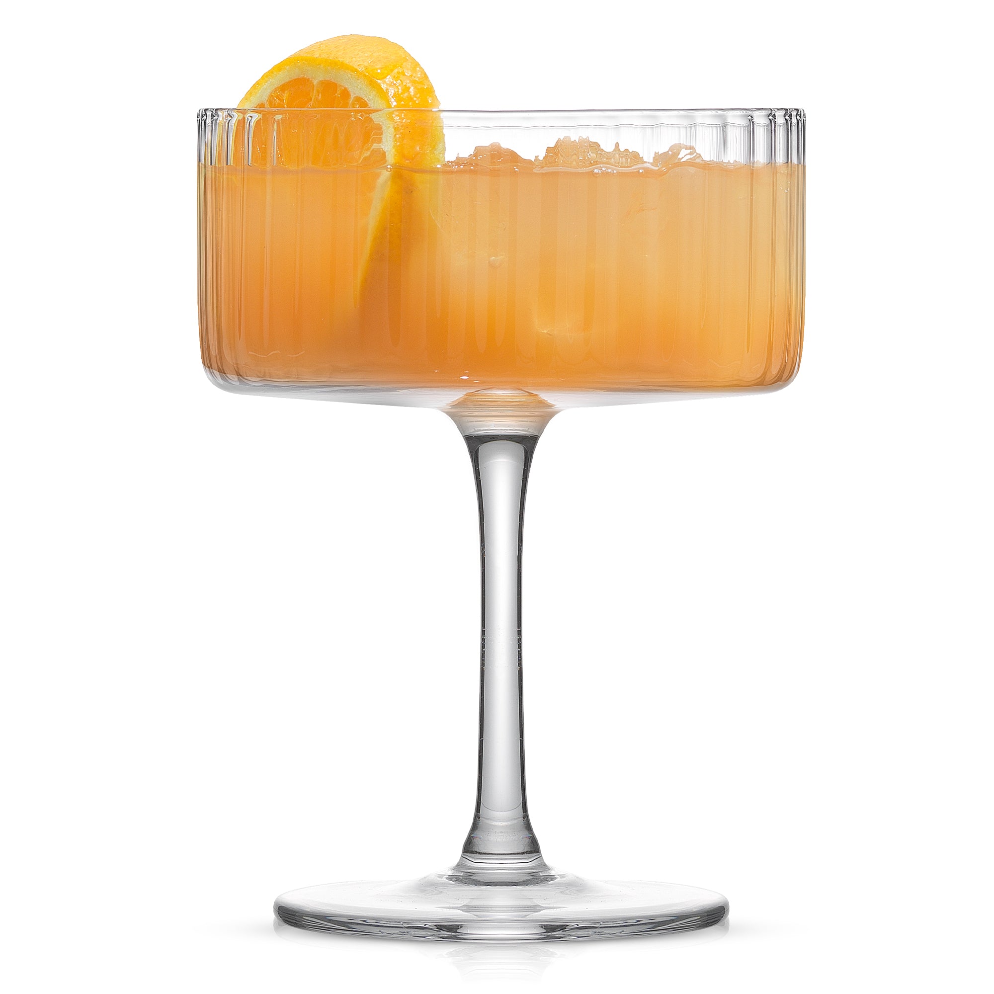 Elle Fluted Coupe Martini Glasses