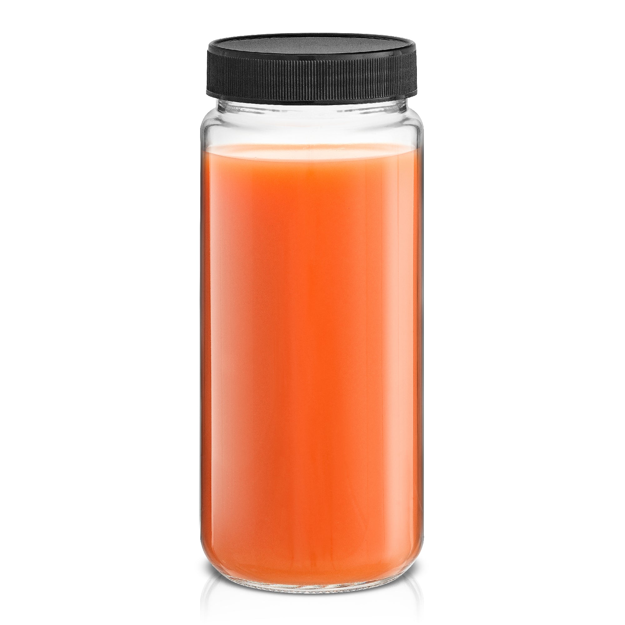 Glass Juice Bottles with Lids