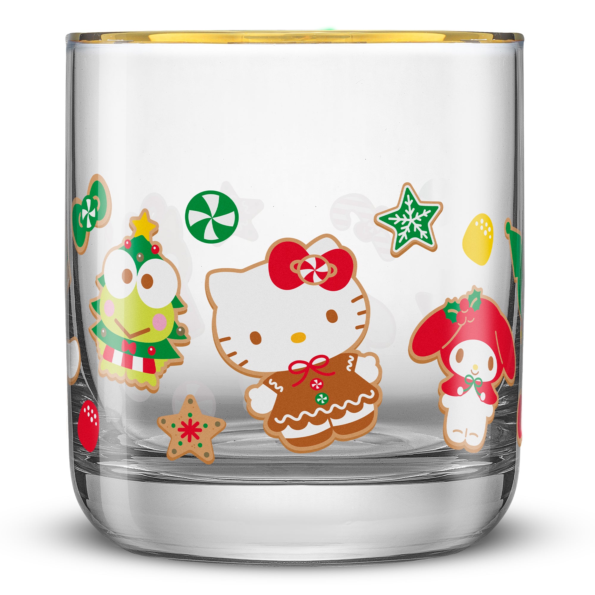 Hello Kitty® and Friends Gingerbread Pals Short Glasses