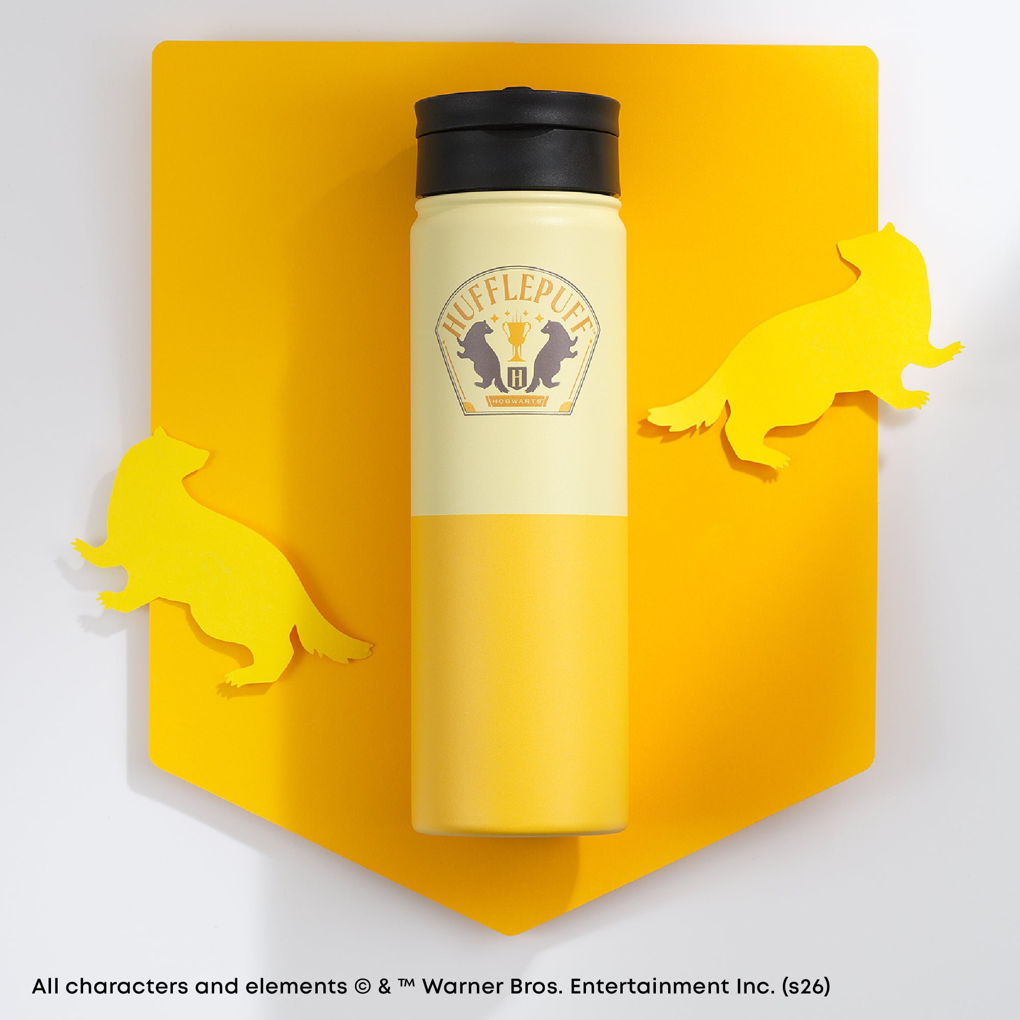 Harry Potter Hufflepuff Stainless Steel Water Bottle