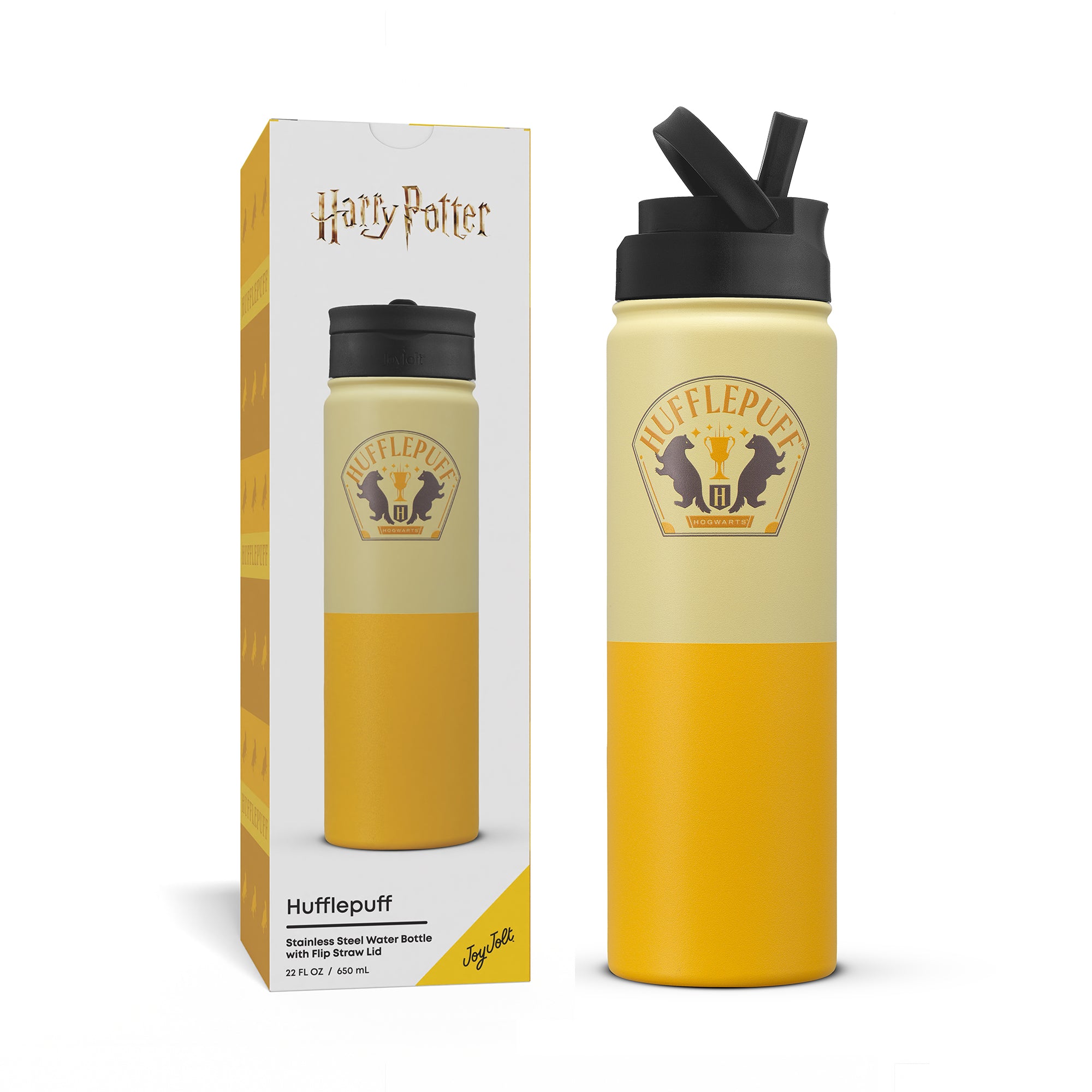Harry Potter Hufflepuff Stainless Steel Water Bottle