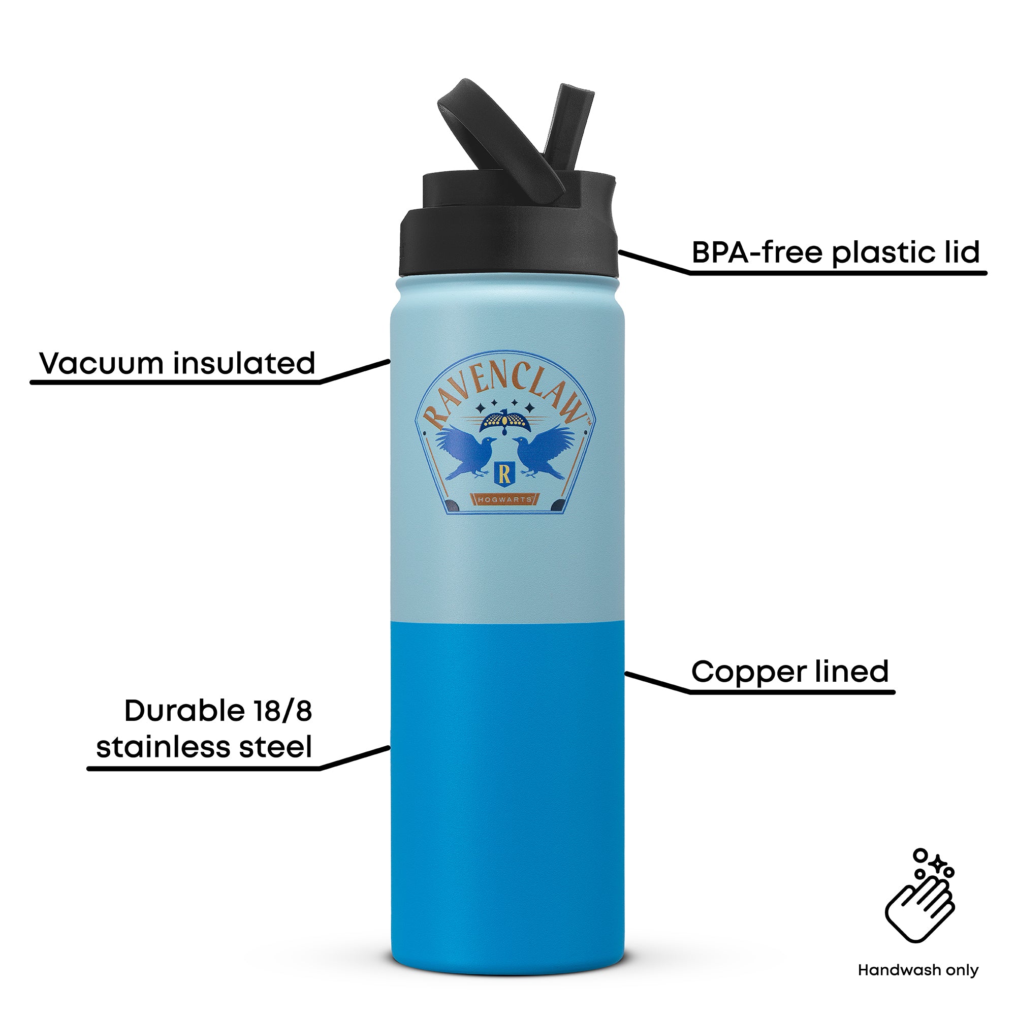 Harry Potter Ravenclaw Stainless Steel Water Bottle