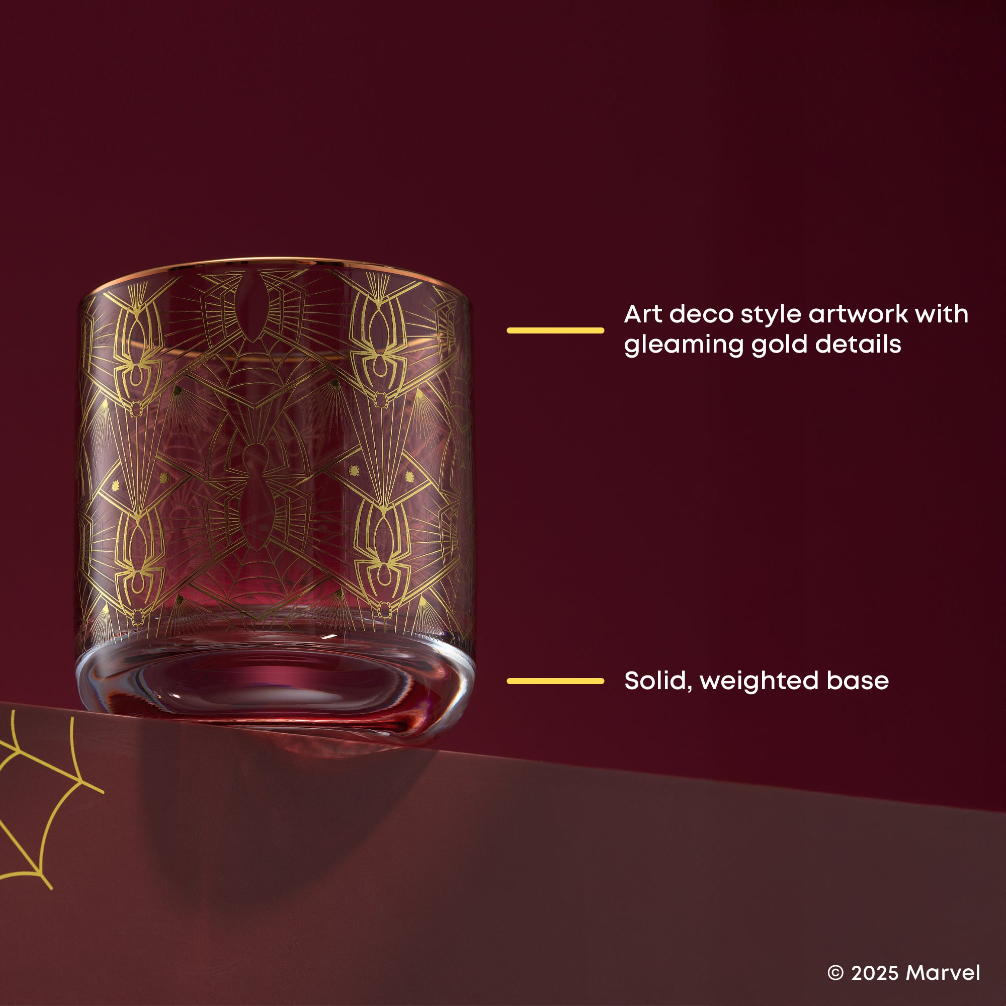 Marvel Spider-Man Legacy Short Glasses