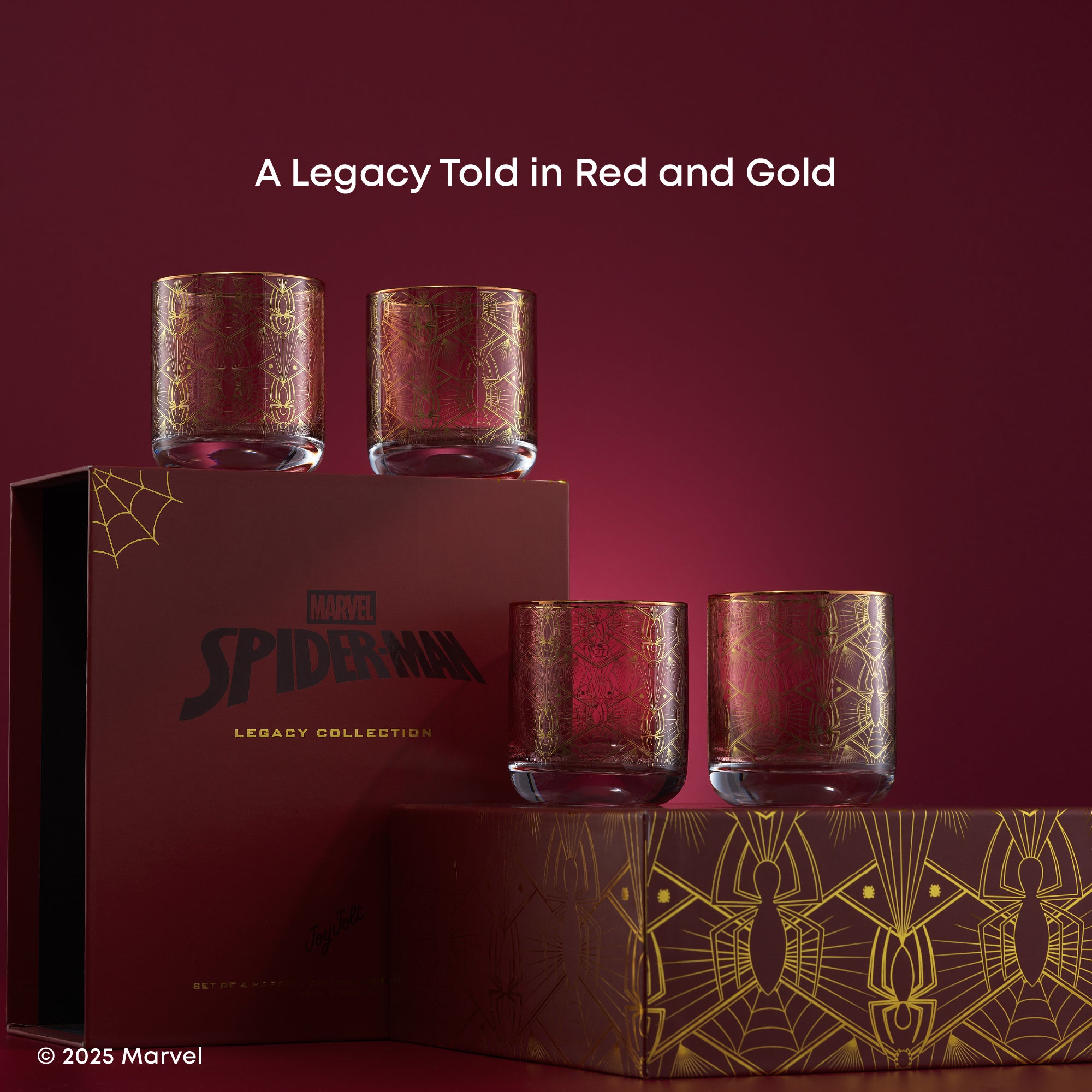 Marvel Spider-Man Legacy Short Glasses