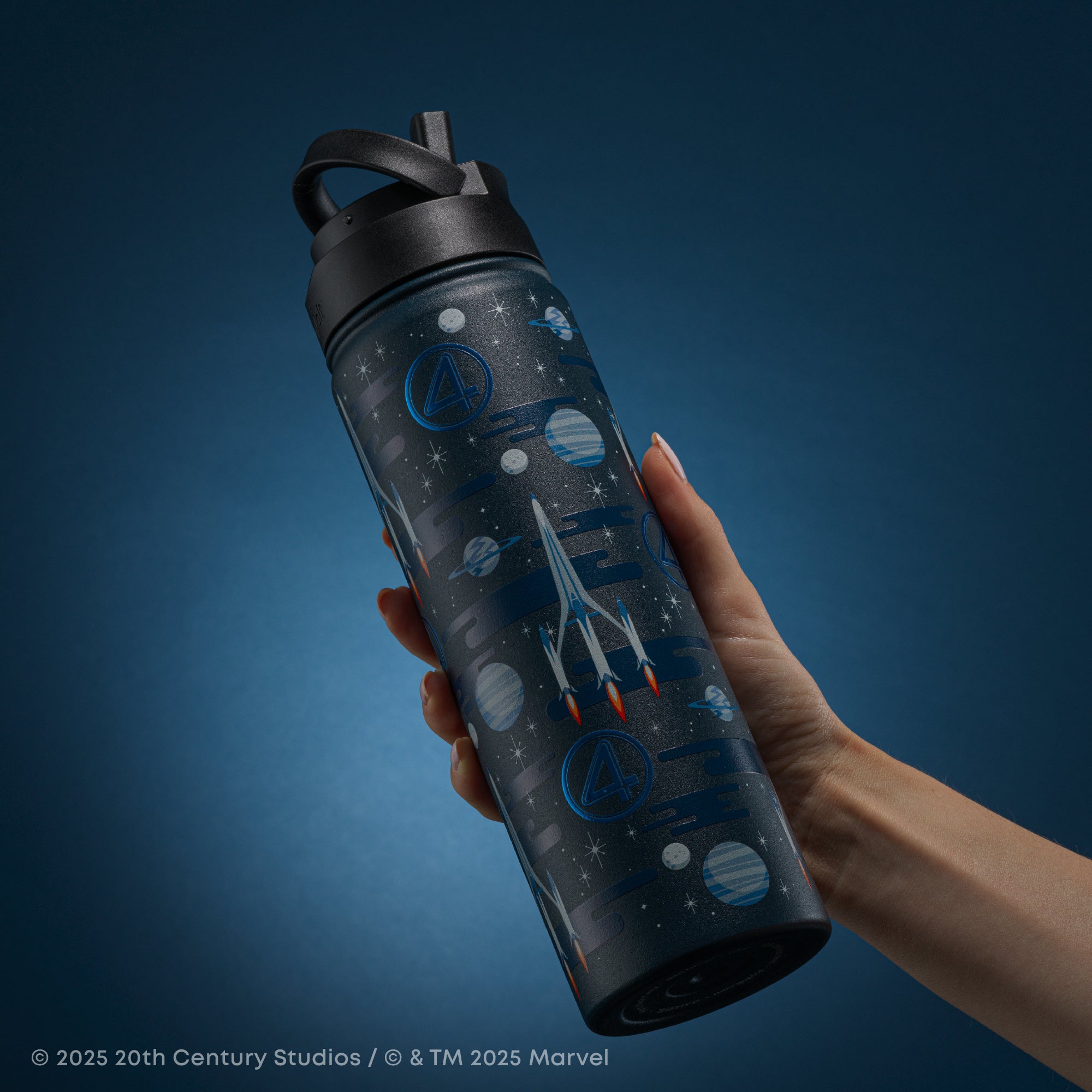 Fantastic Four Prepare 4 Launch Stainless Steel Water Bottle