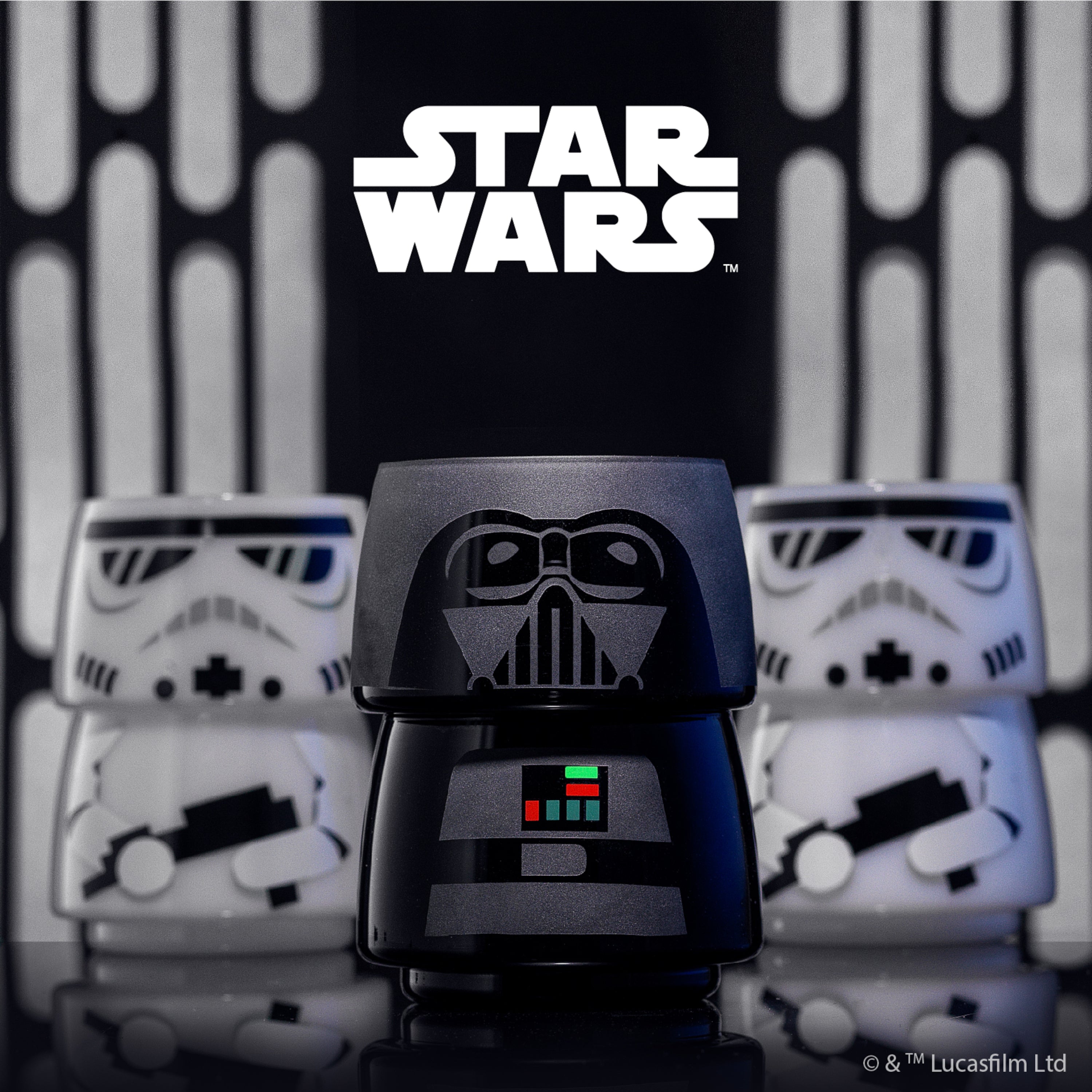 Star Wars™ Stackable Character Collection Darth Vader™ Stackable Glasses