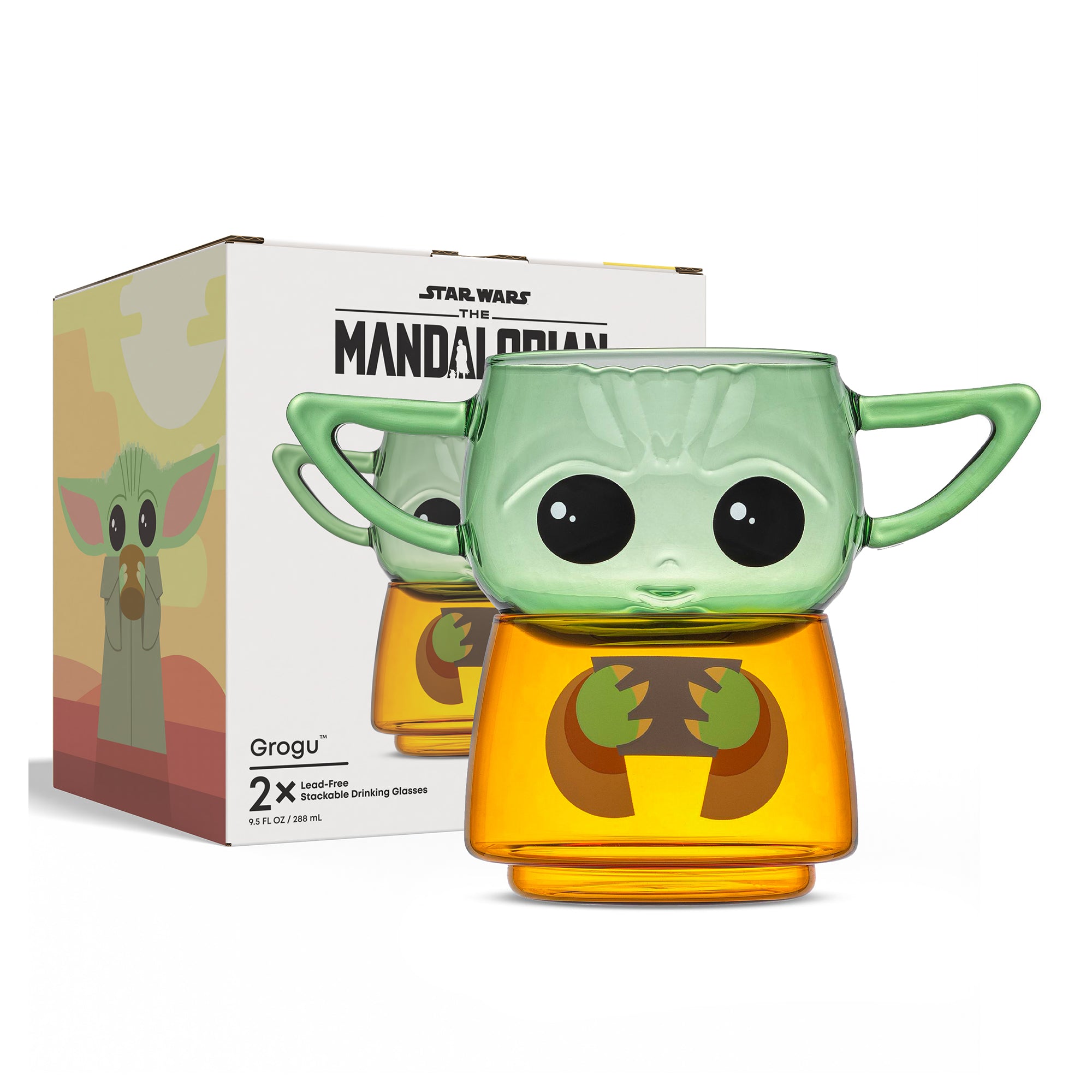 Star Wars™ Stackable Character Collection Grogu™ Stackable Glasses