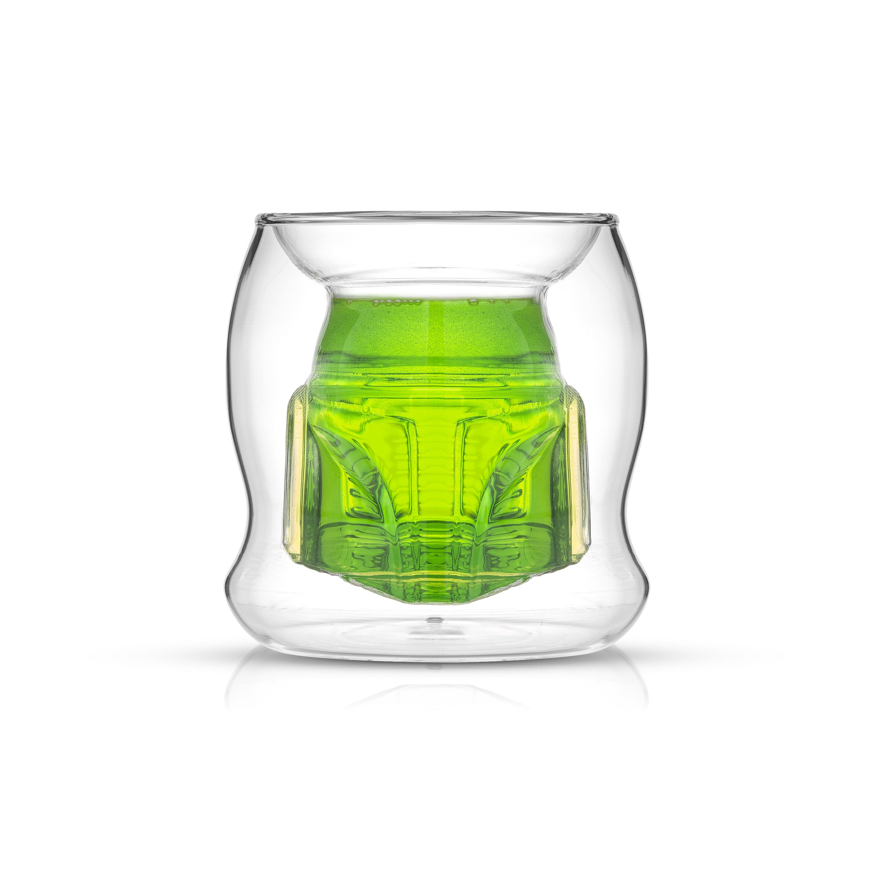 Star Wars™ Boba Fett™ 3D Helmet Double Wall Glass