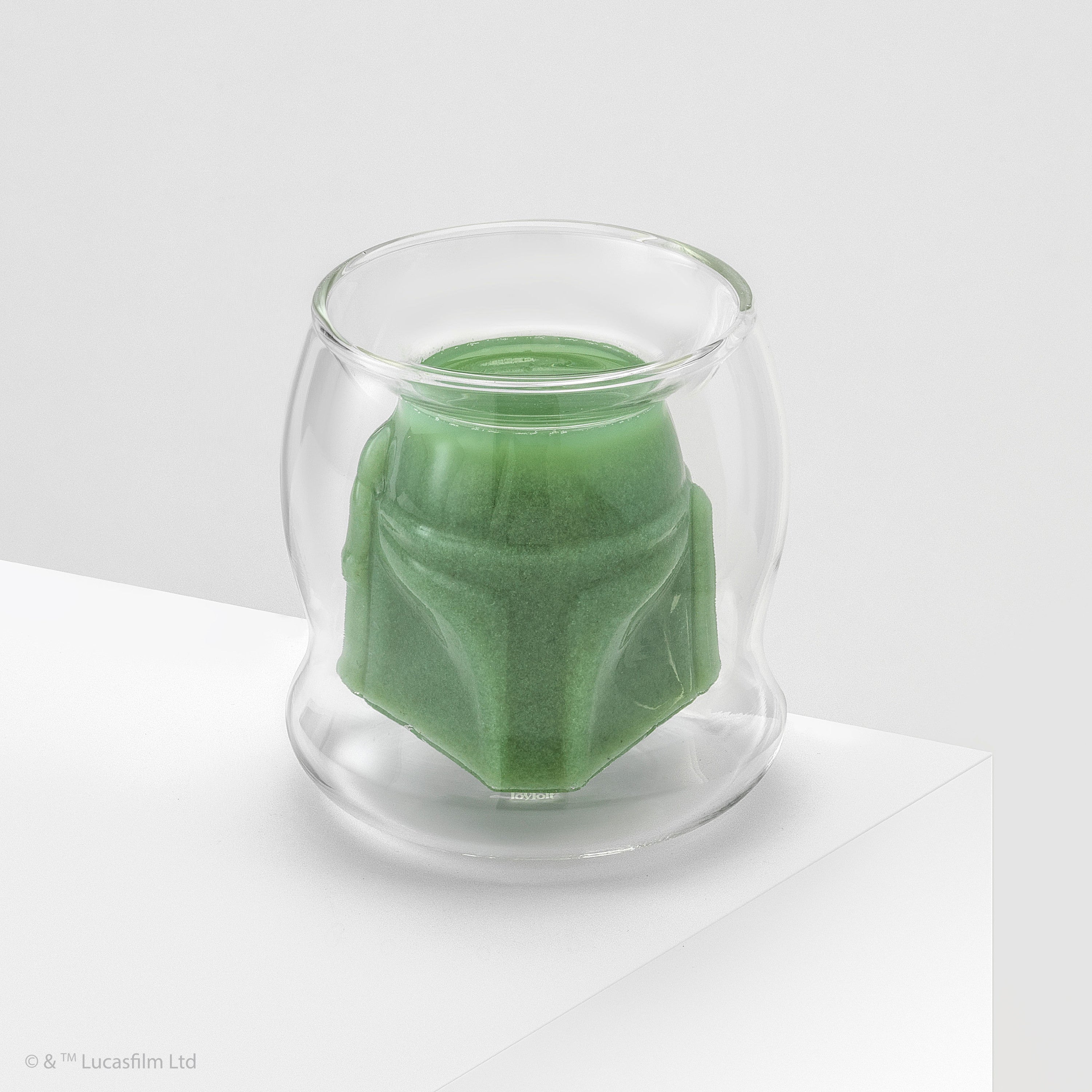 Star Wars™ Boba Fett™ 3D Helmet Double Wall Glass