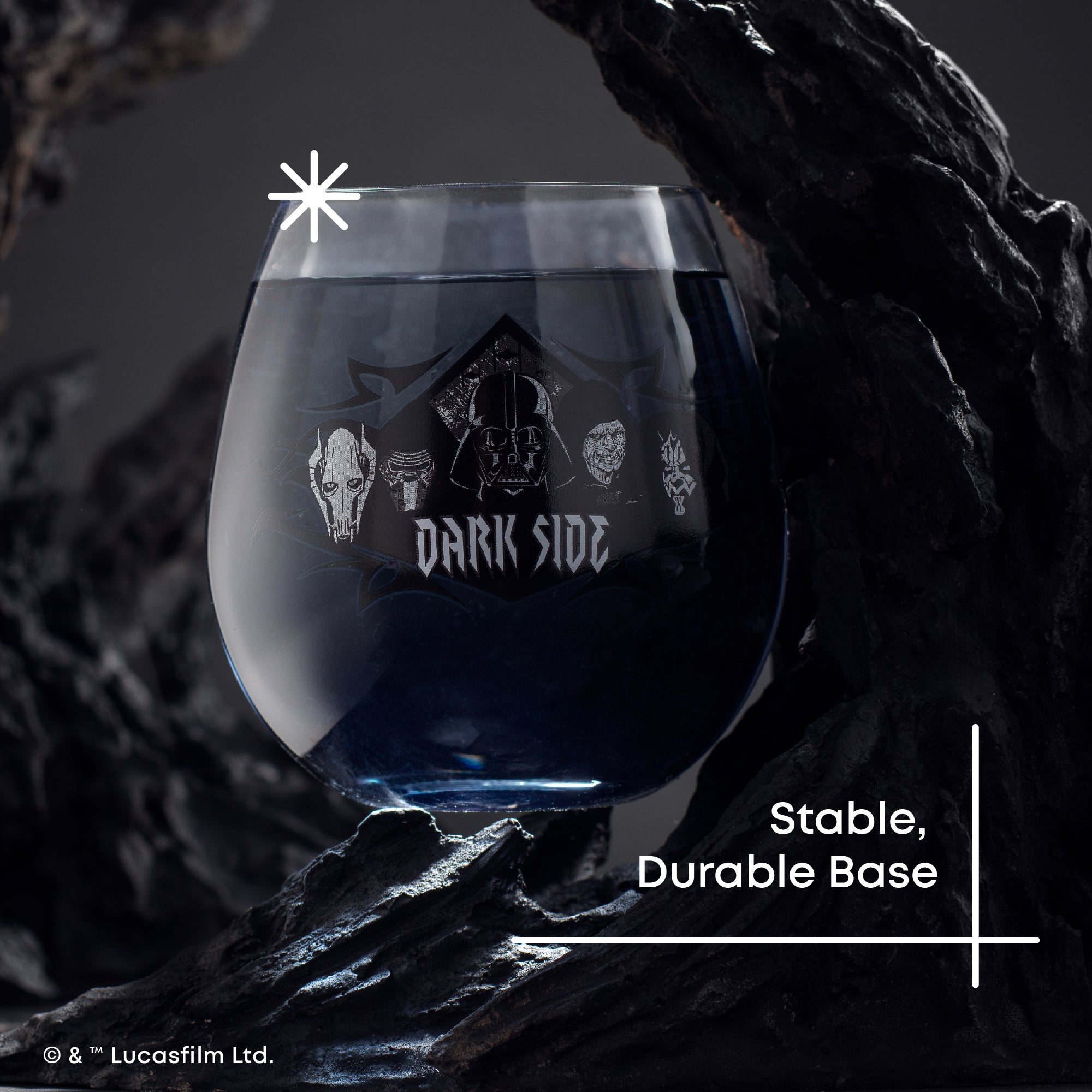 Star Wars™ Dark Side Stemless Drinking Glasses