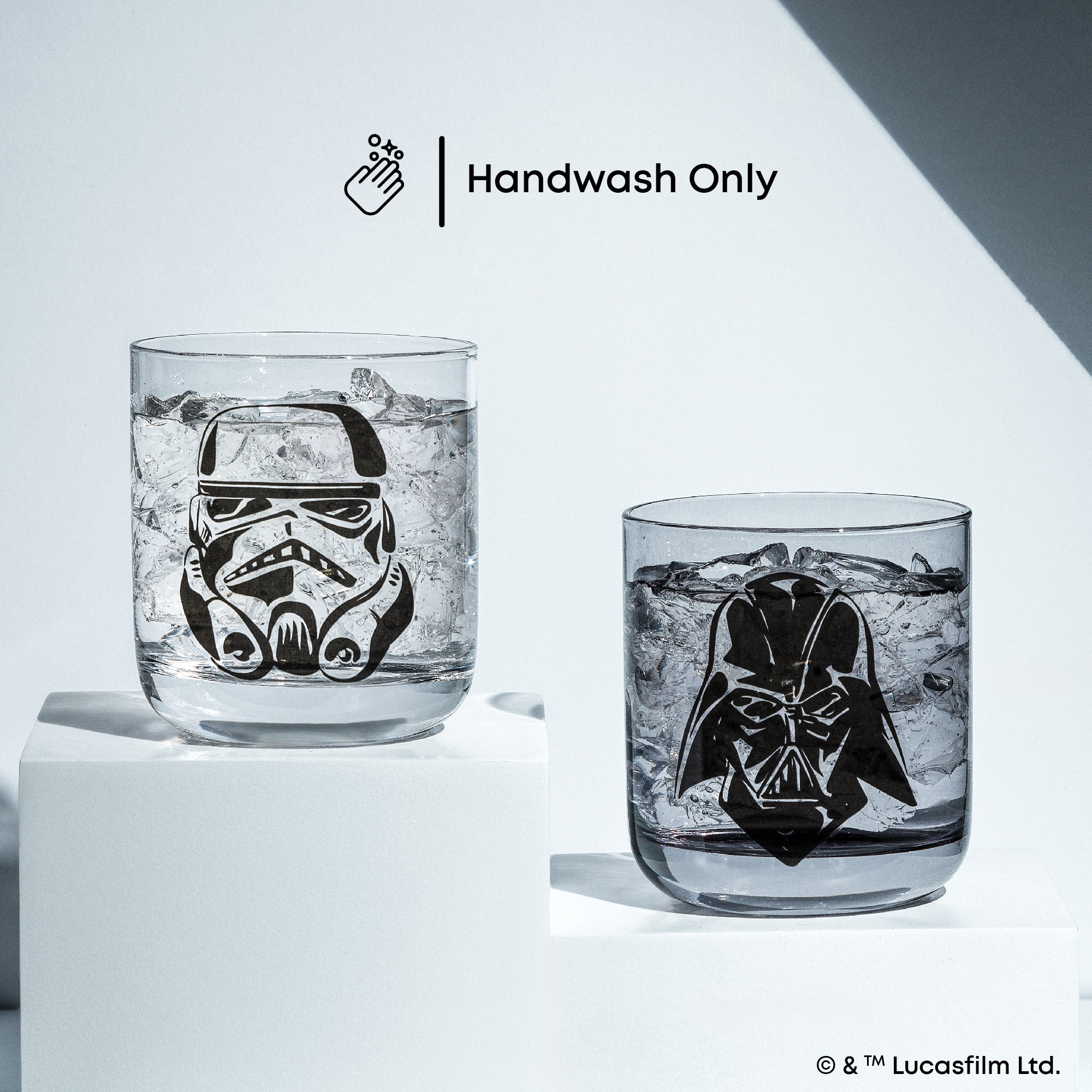 Star Wars™ Dark Side Monochrome Short Drinking Glasses