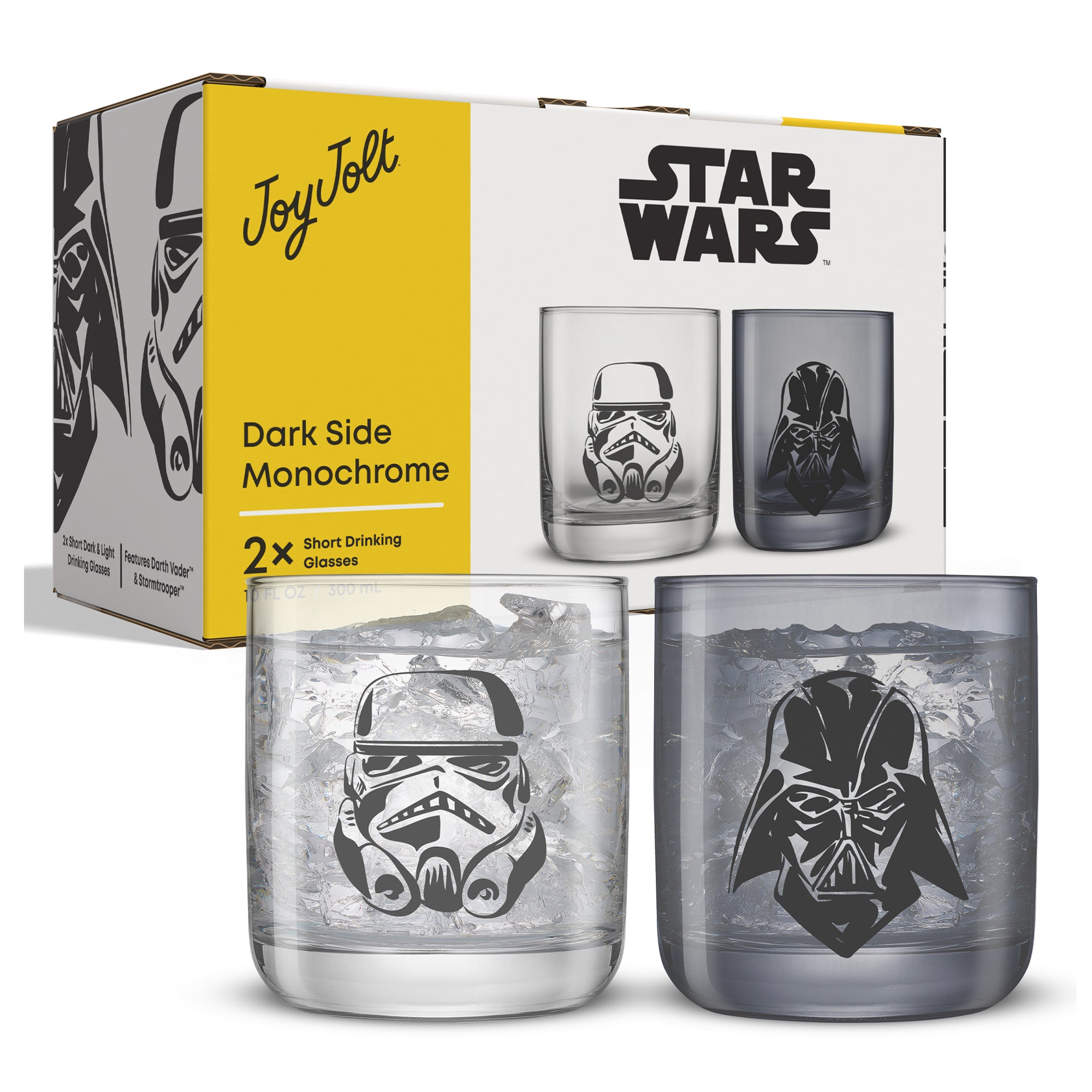 Star Wars™ Dark Side Monochrome Short Drinking Glasses