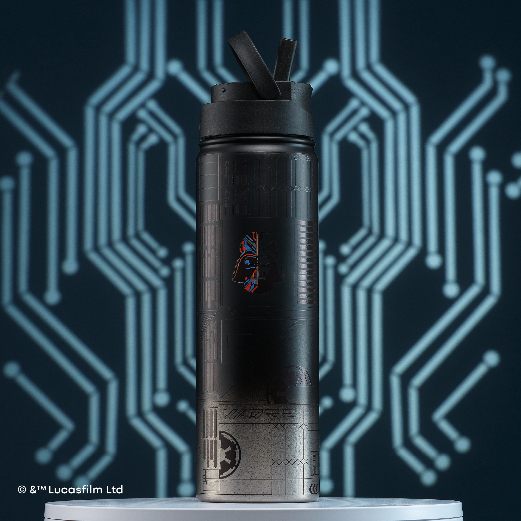 Star Wars™ Linear Darth Vader™ Stainless Steel Water Bottle