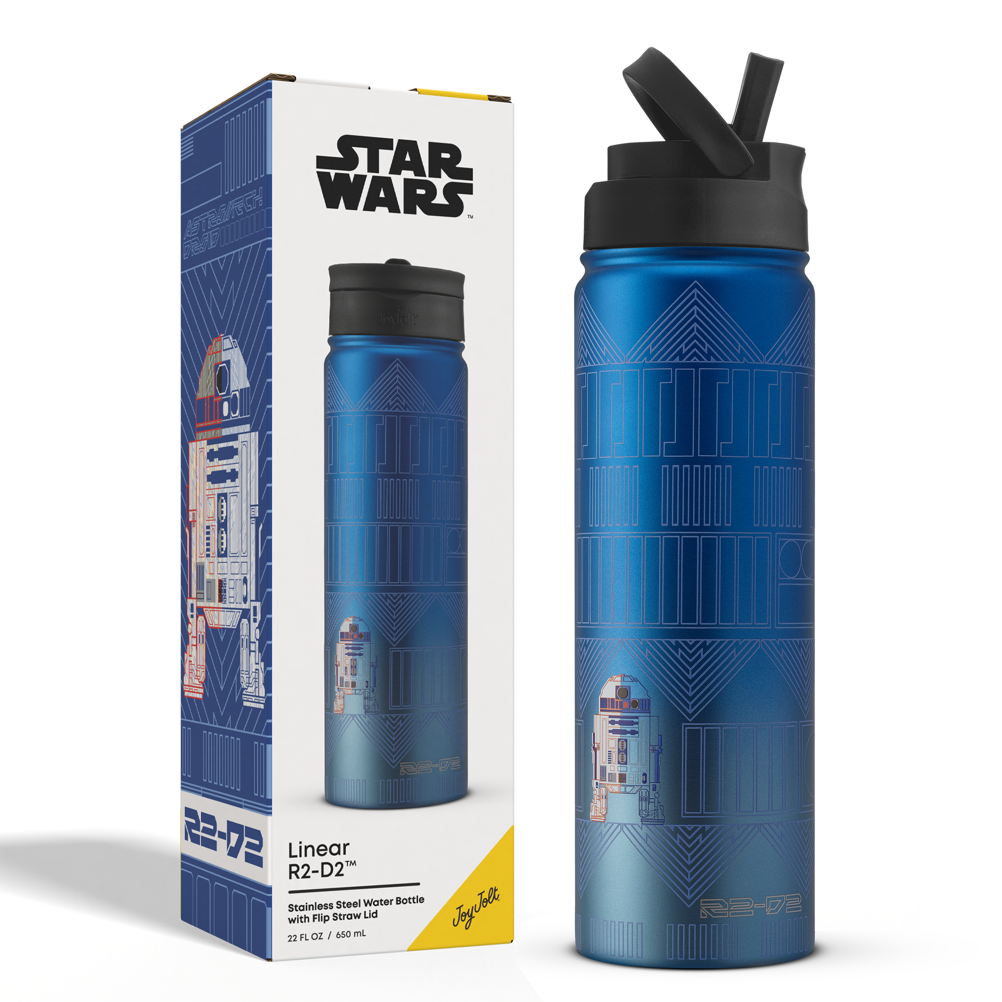 Star Wars™ Linear R2-D2™ Stainless Steel Water Bottle