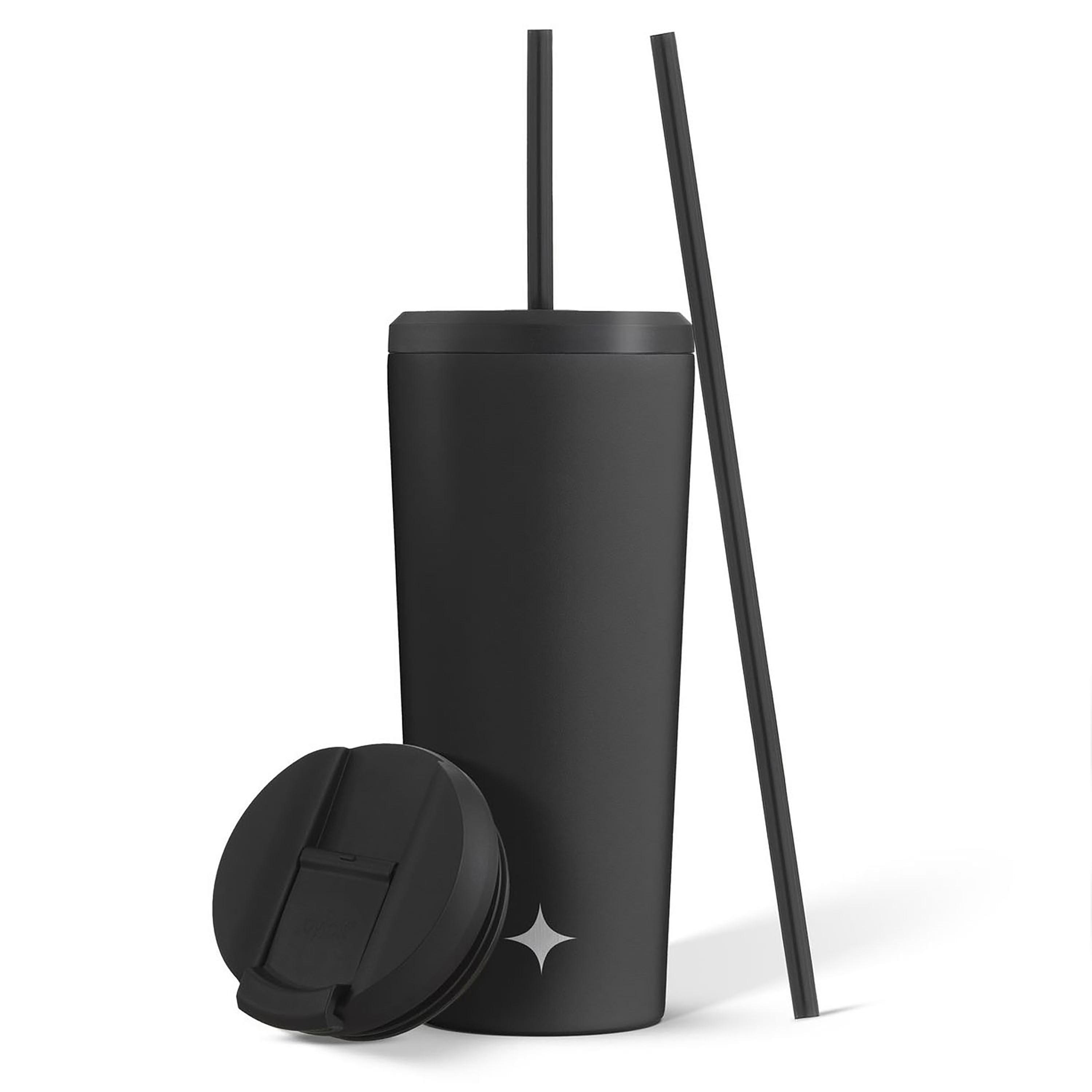 JoyJolt Replacement Straw Lid for 20 oz. Stainless Steel Tumbler