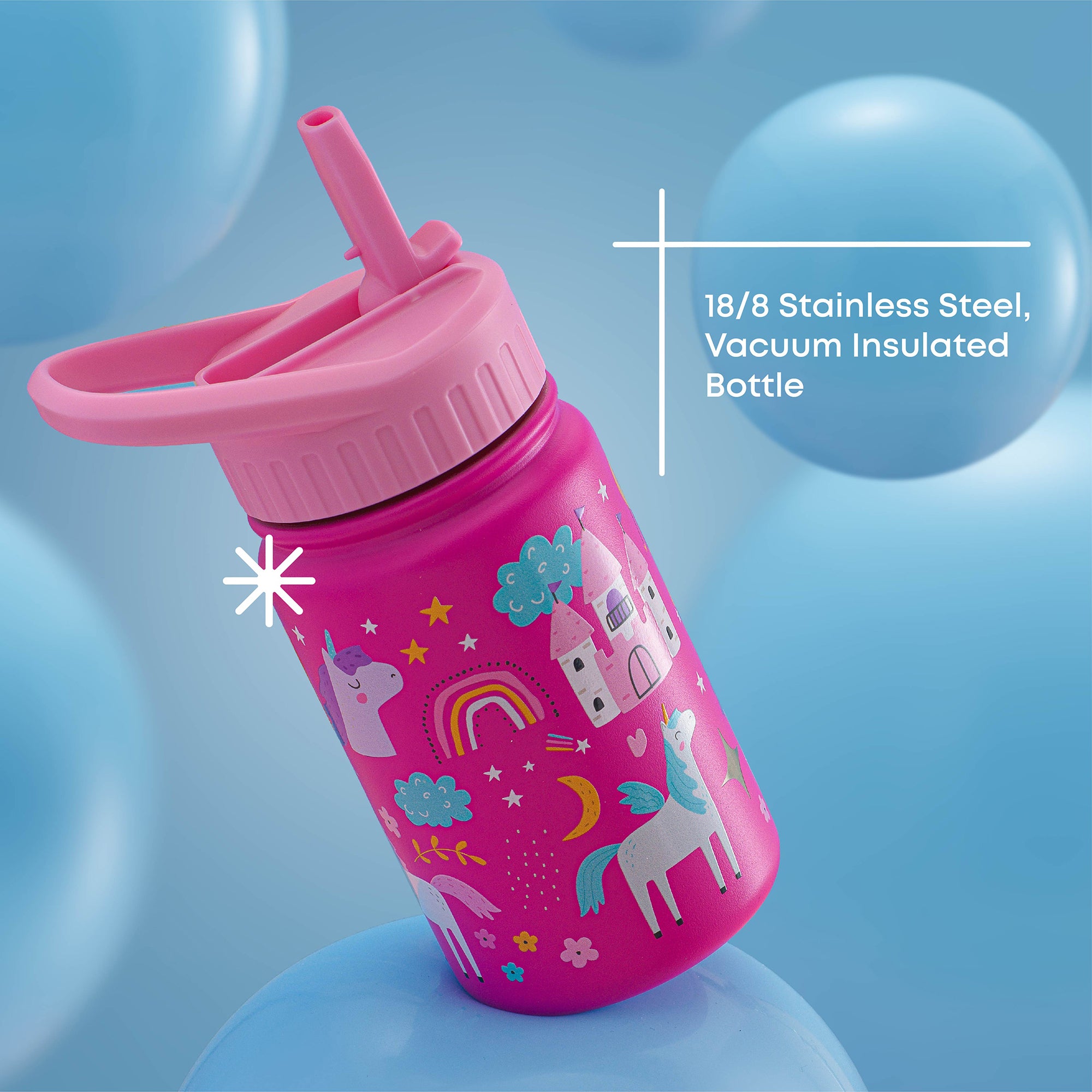 Stainless Steel Kids Water Bottle