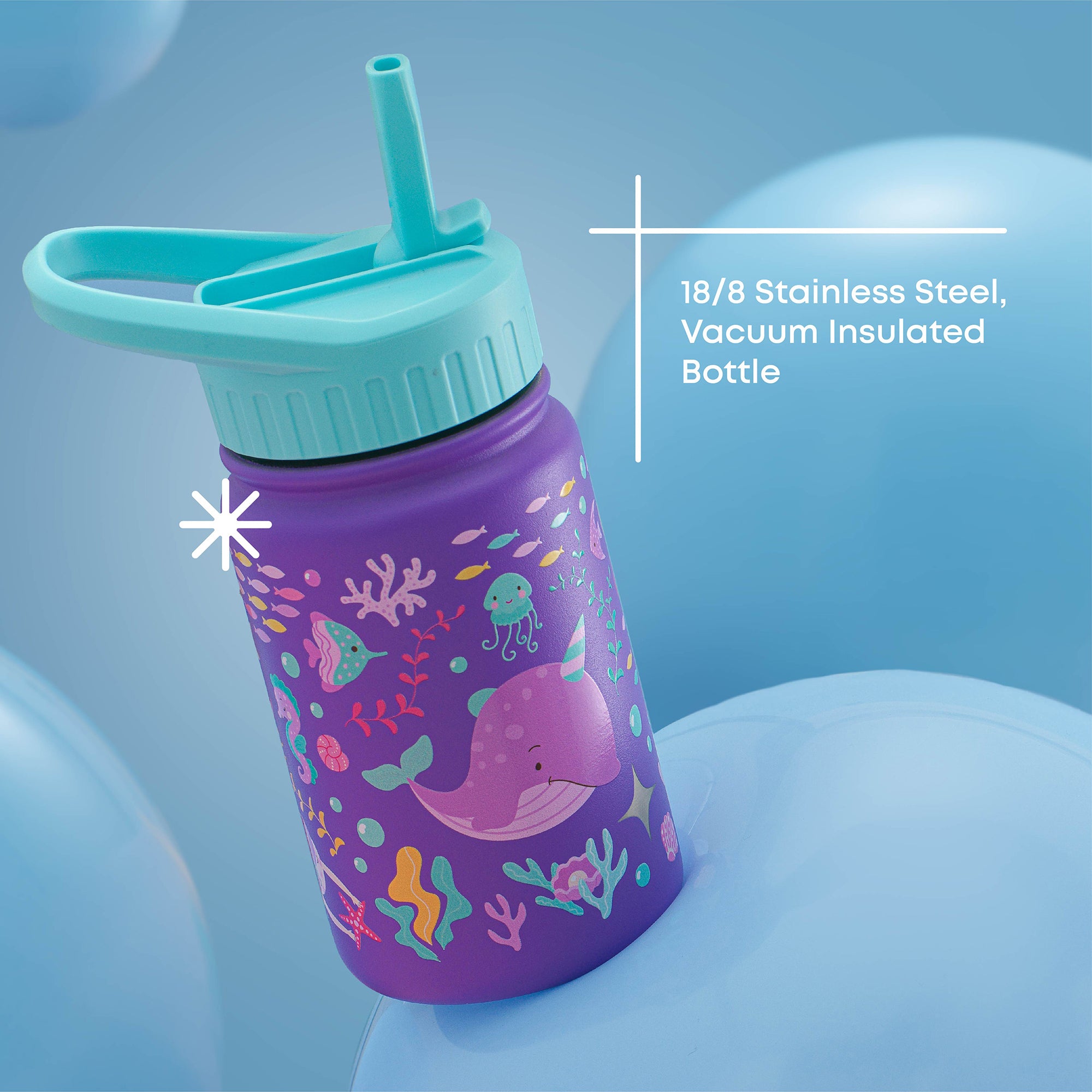 Stainless Steel Kids Water Bottle