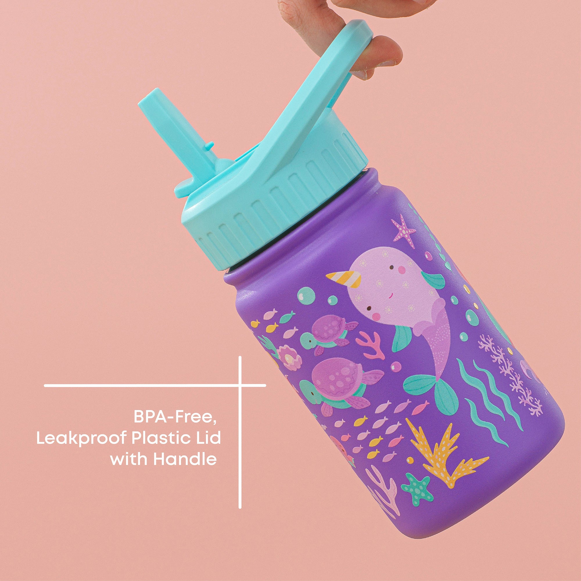 Stainless Steel Kids Water Bottle