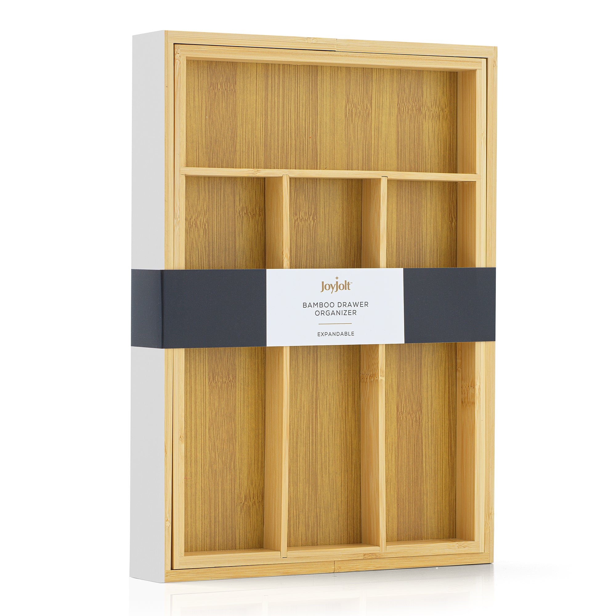 Expandable Bamboo Drawer Organizer