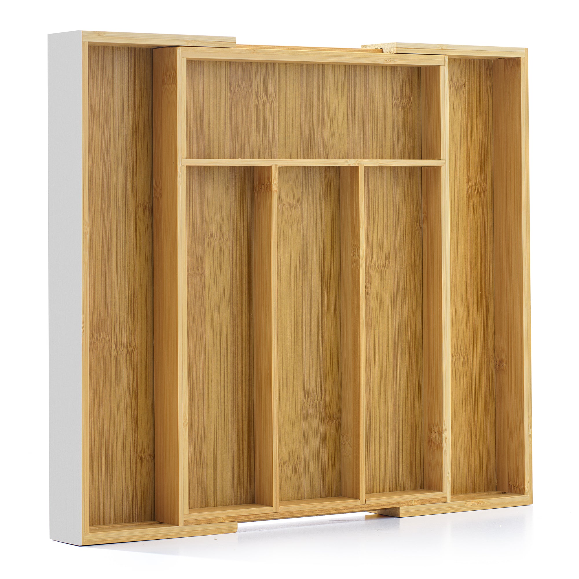 Expandable Bamboo Drawer Organizer