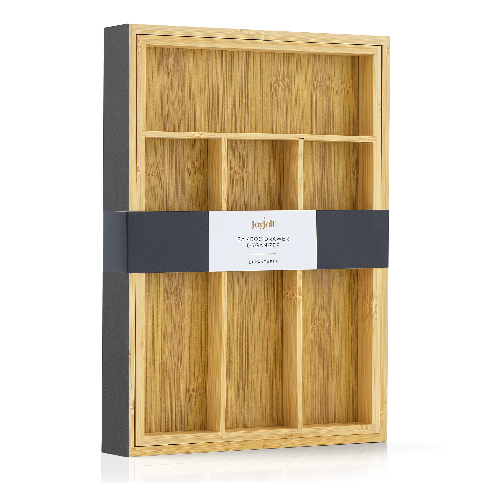 Expandable Bamboo Drawer Organizer